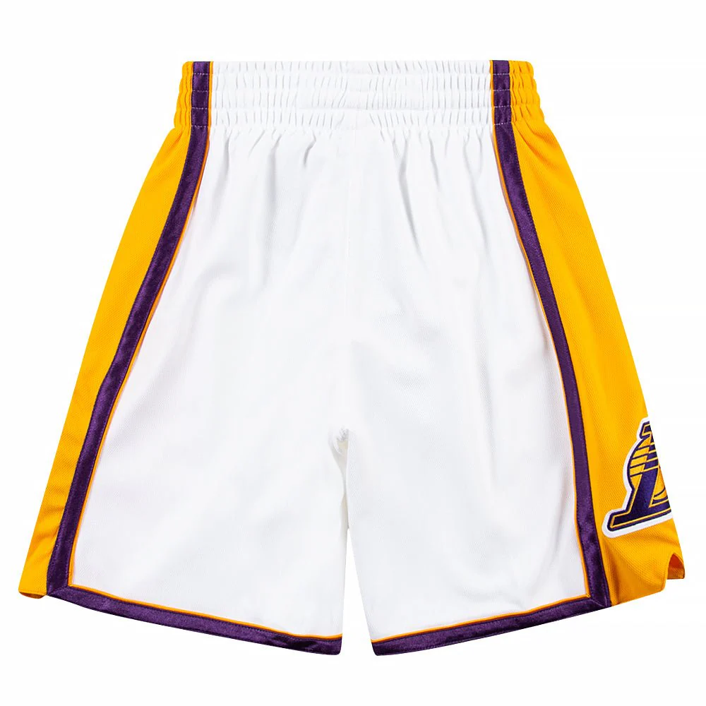 09-10 LA Lakers Authentic Short | White - Image 5
