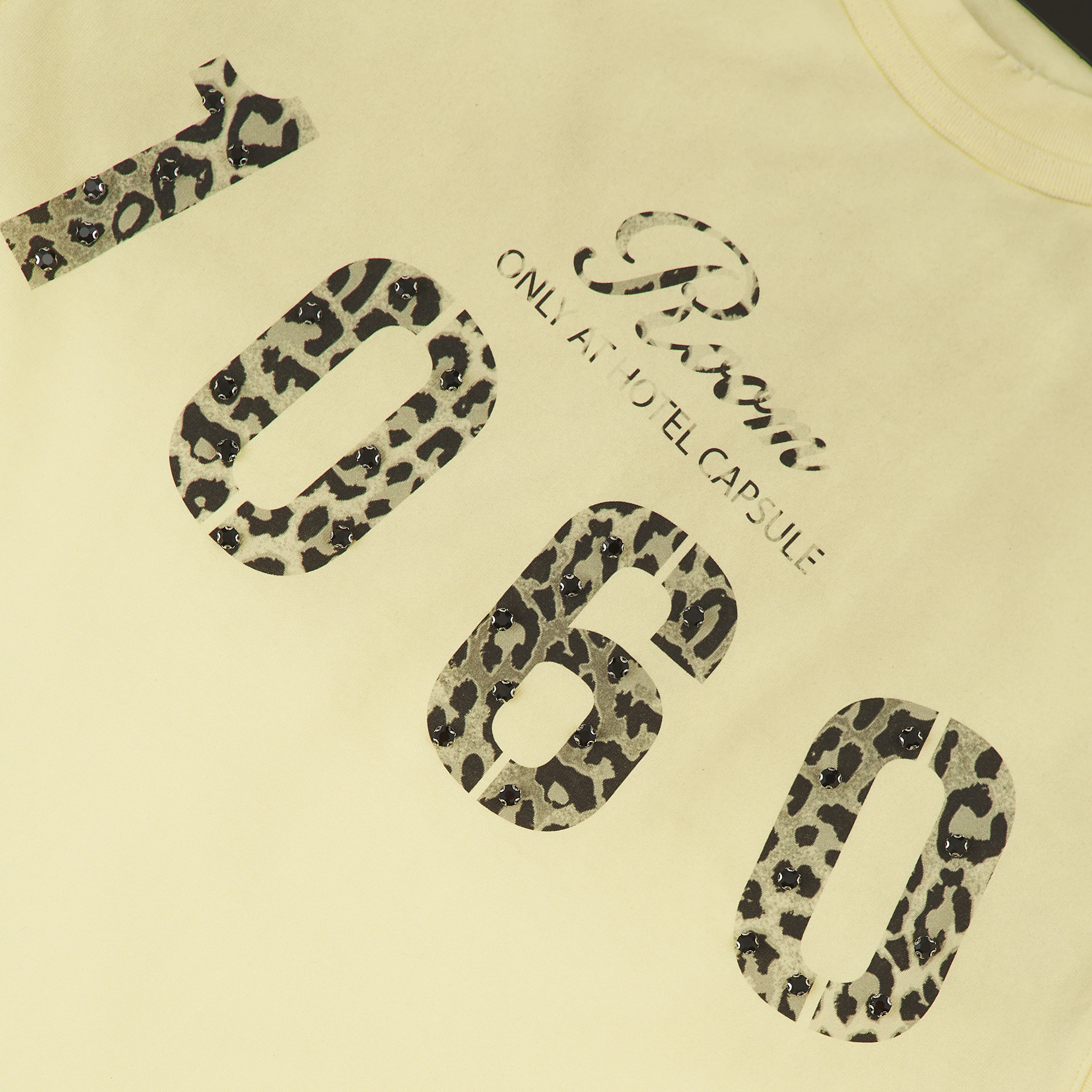 Room 1060 Sleeveless Tee | Wash Yellow - Image 2