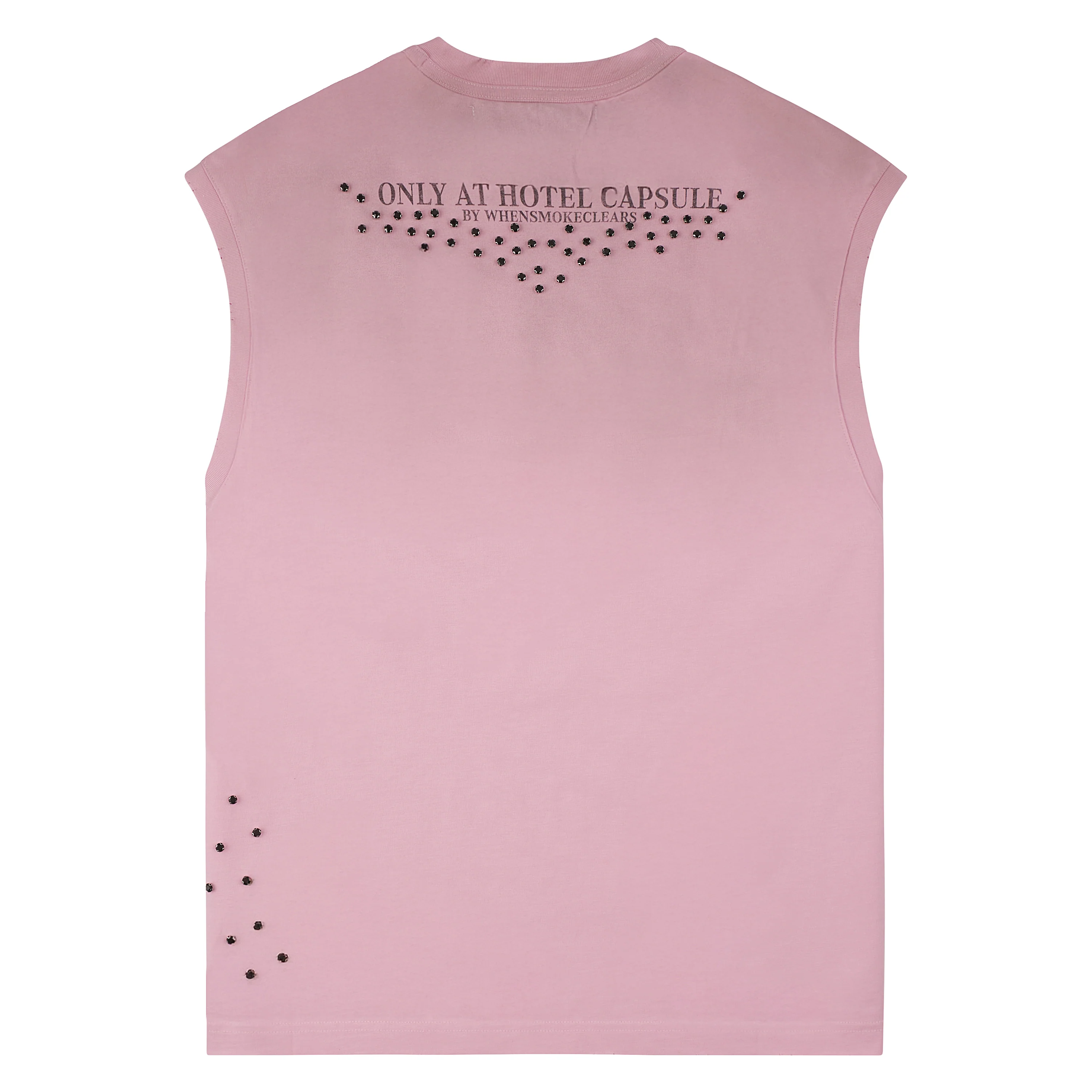Room 1060 Sleeveless Tee | Wash Pink - Image 4