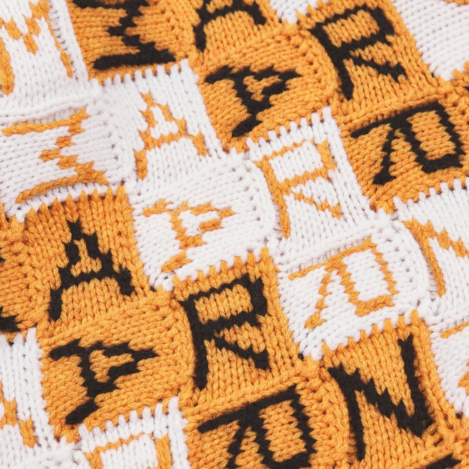 3D Blocks Logo Sweater | Light Orange - Image 3