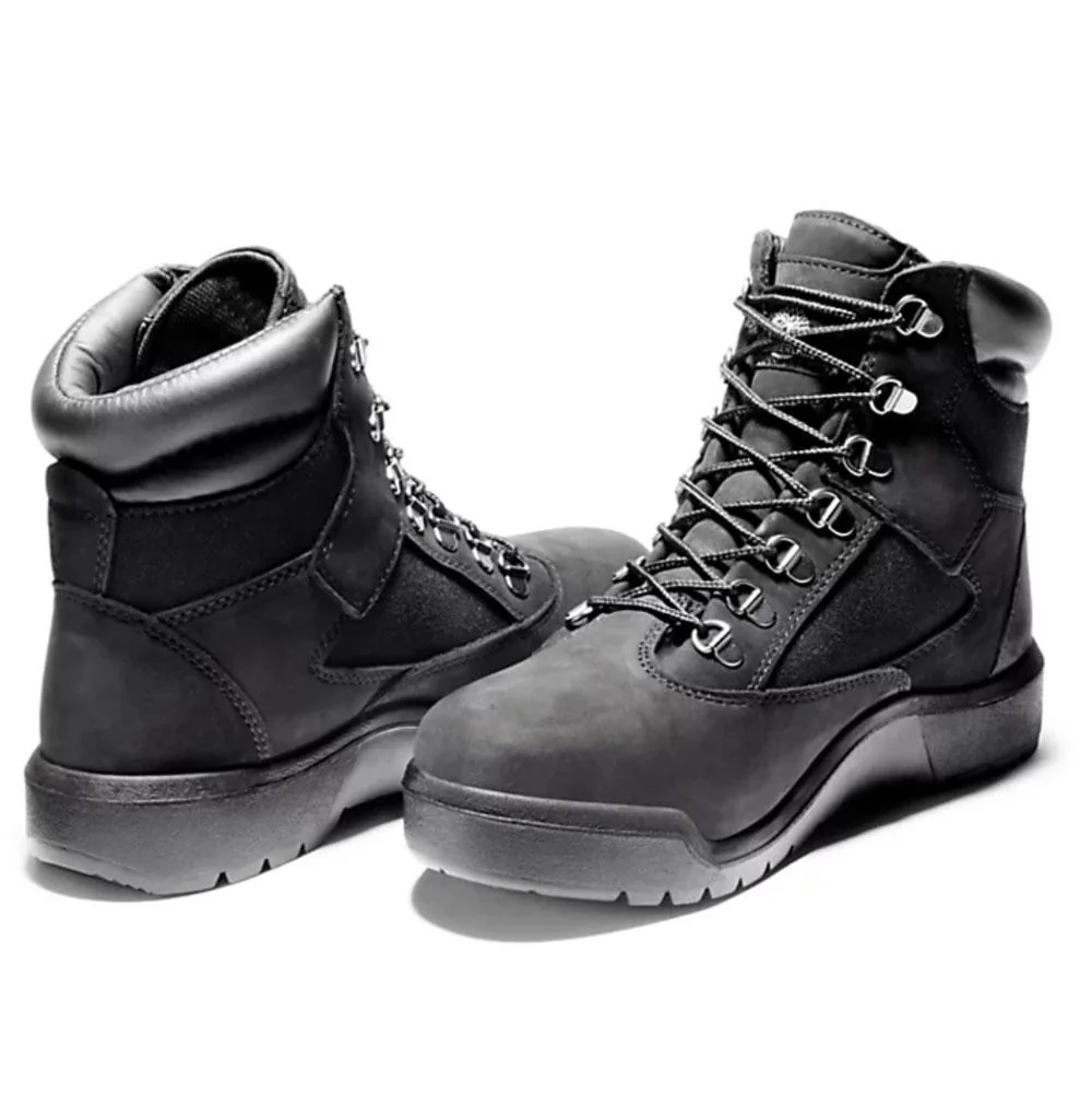 6 Inch Waterproof Field Boots | Black - Image 3