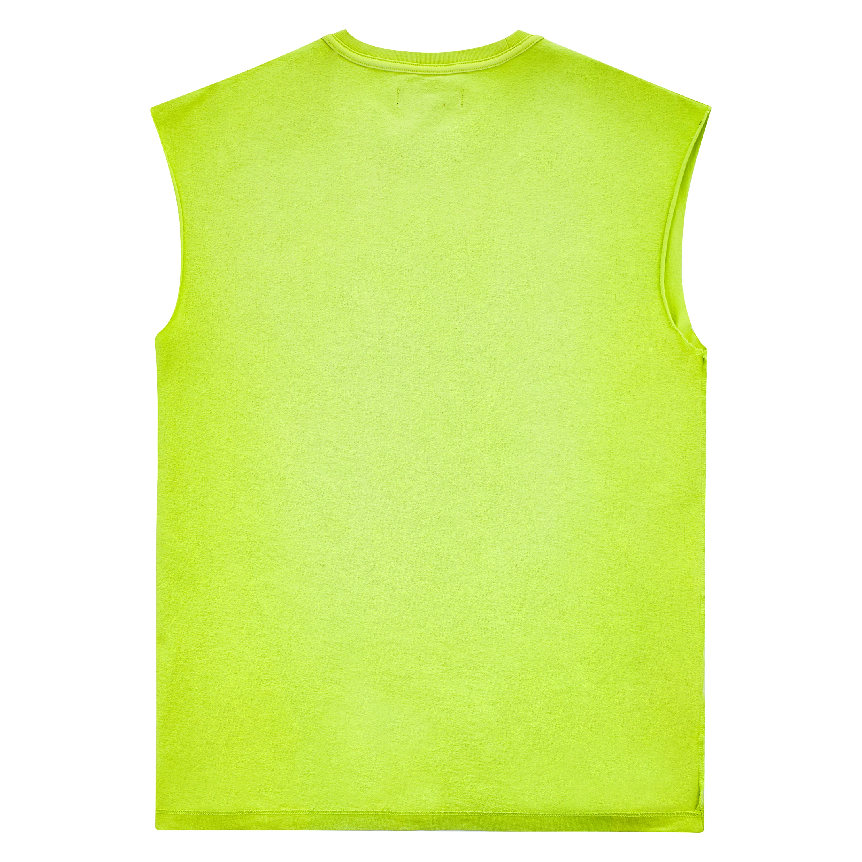 Good News Sleeveless Tee | Green - Image 4