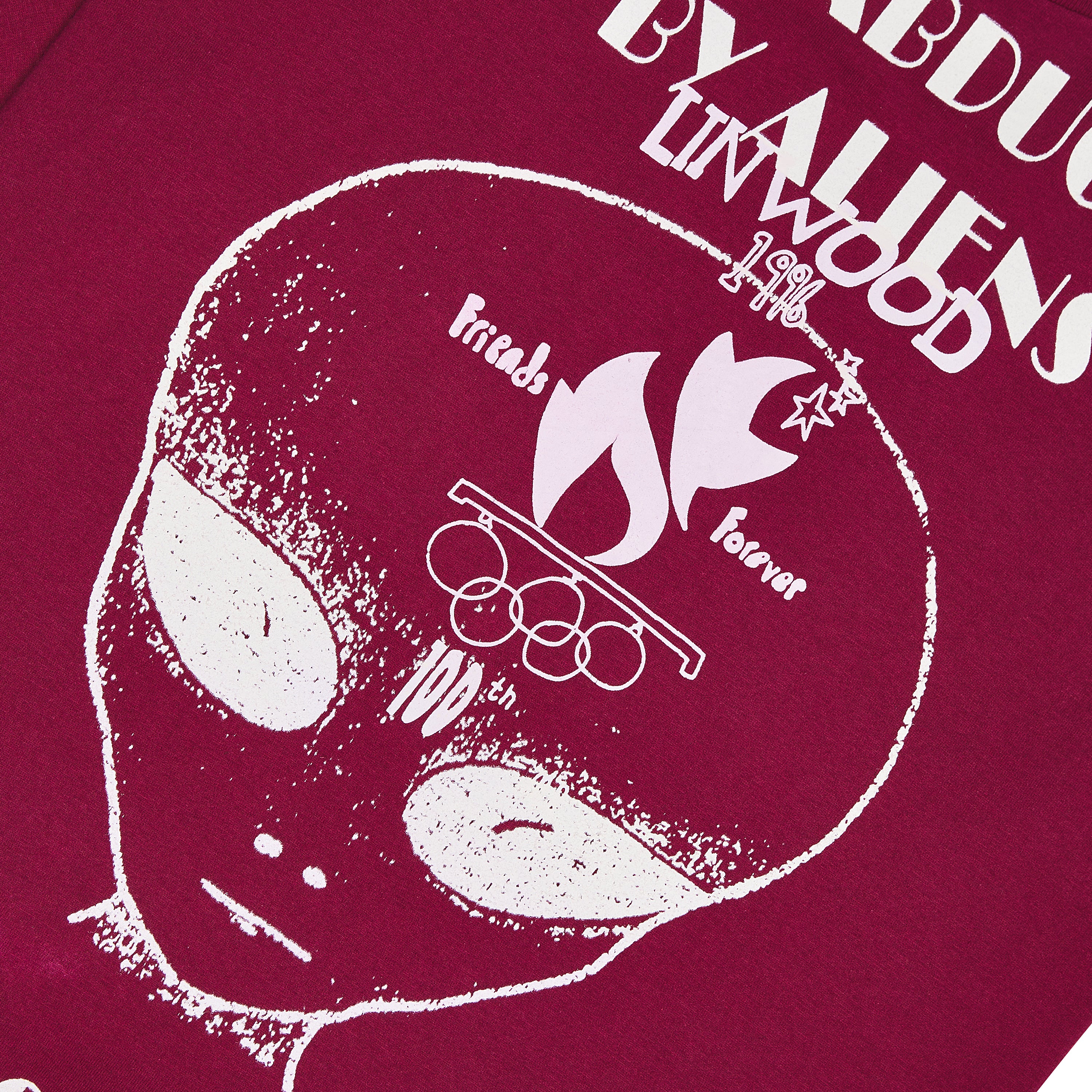 Abducted Tee | Wine - Image 4