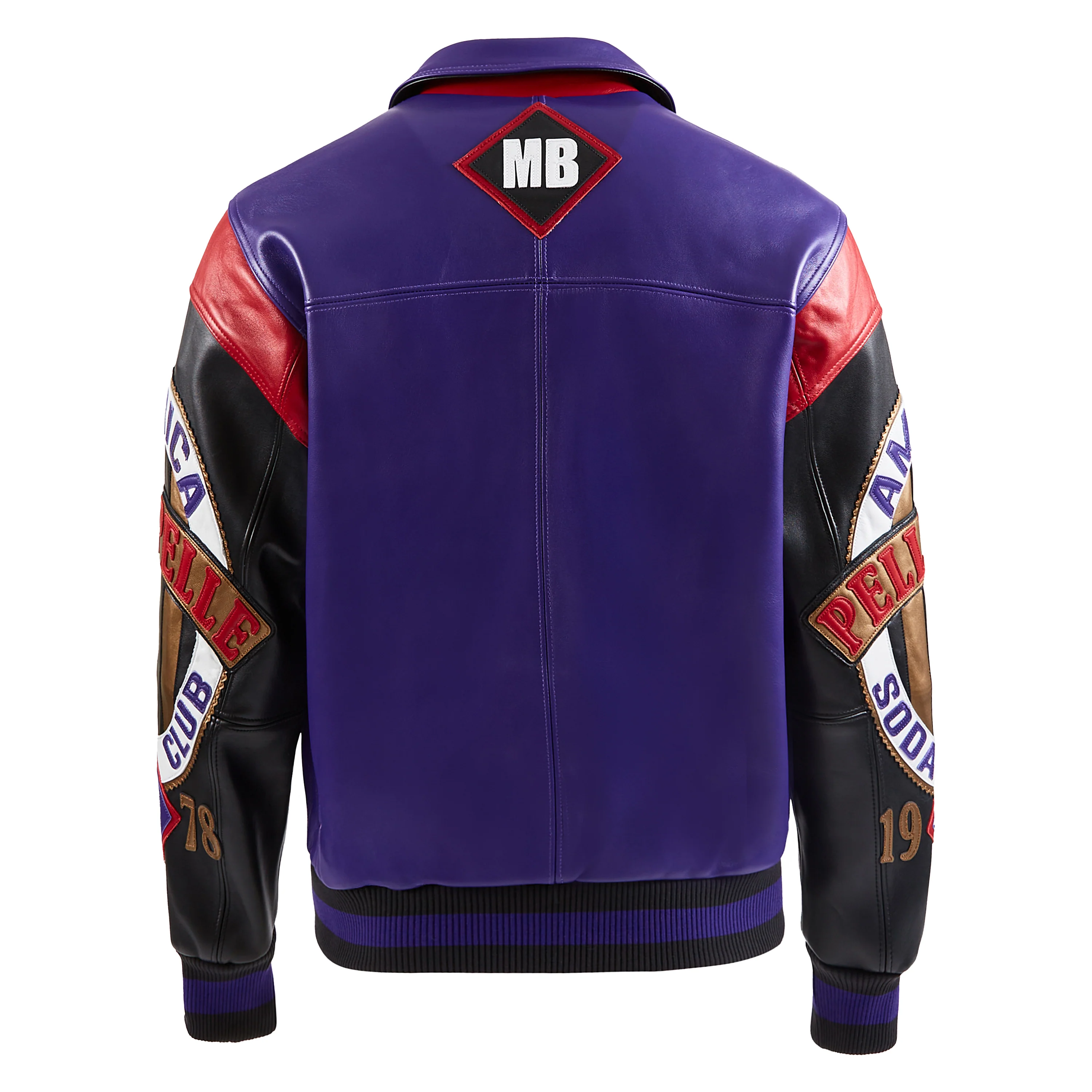 American Soda Club Jacket | Purple/Black/Cabernet - Image 5