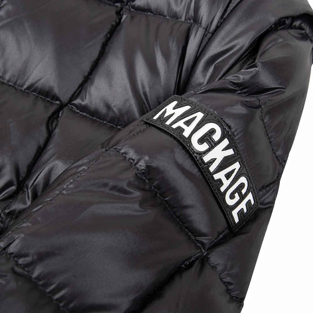 Women's Ani 2-in-1 Down Bomber Jacket | Black - Image 5