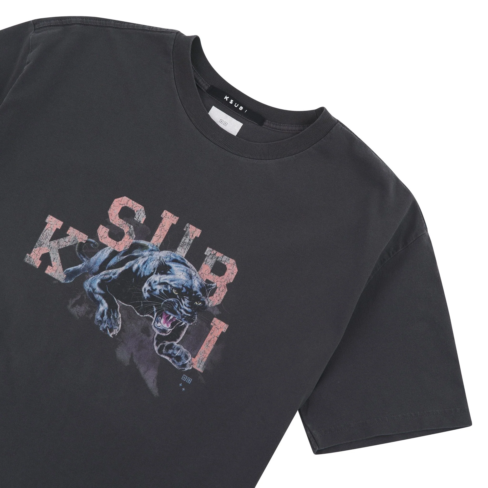 Apex Biggie Tee | Faded Black - Image 3