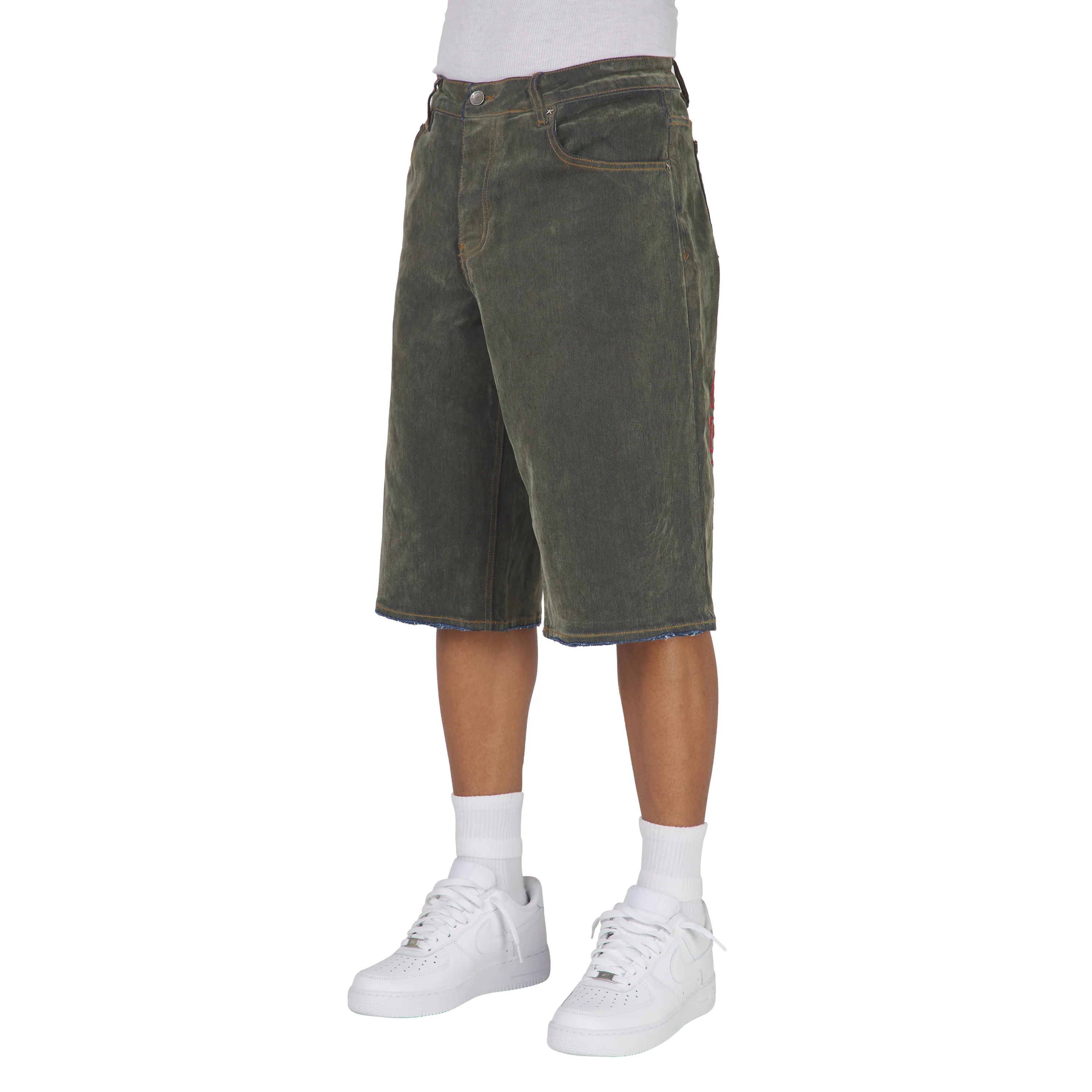 Arch Denim Short | Brown - Image 2