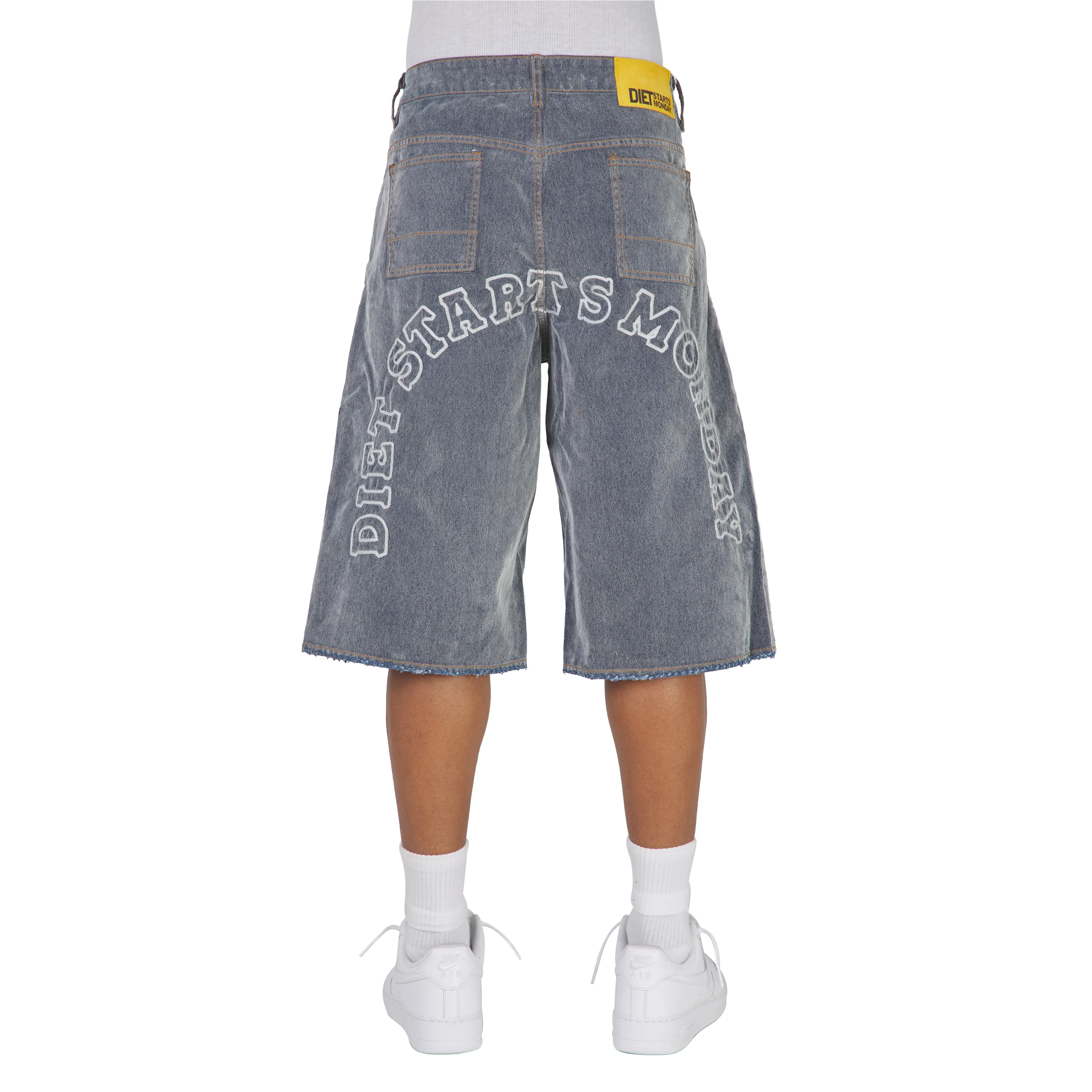 Arch Denim Short | Grey - Image 4