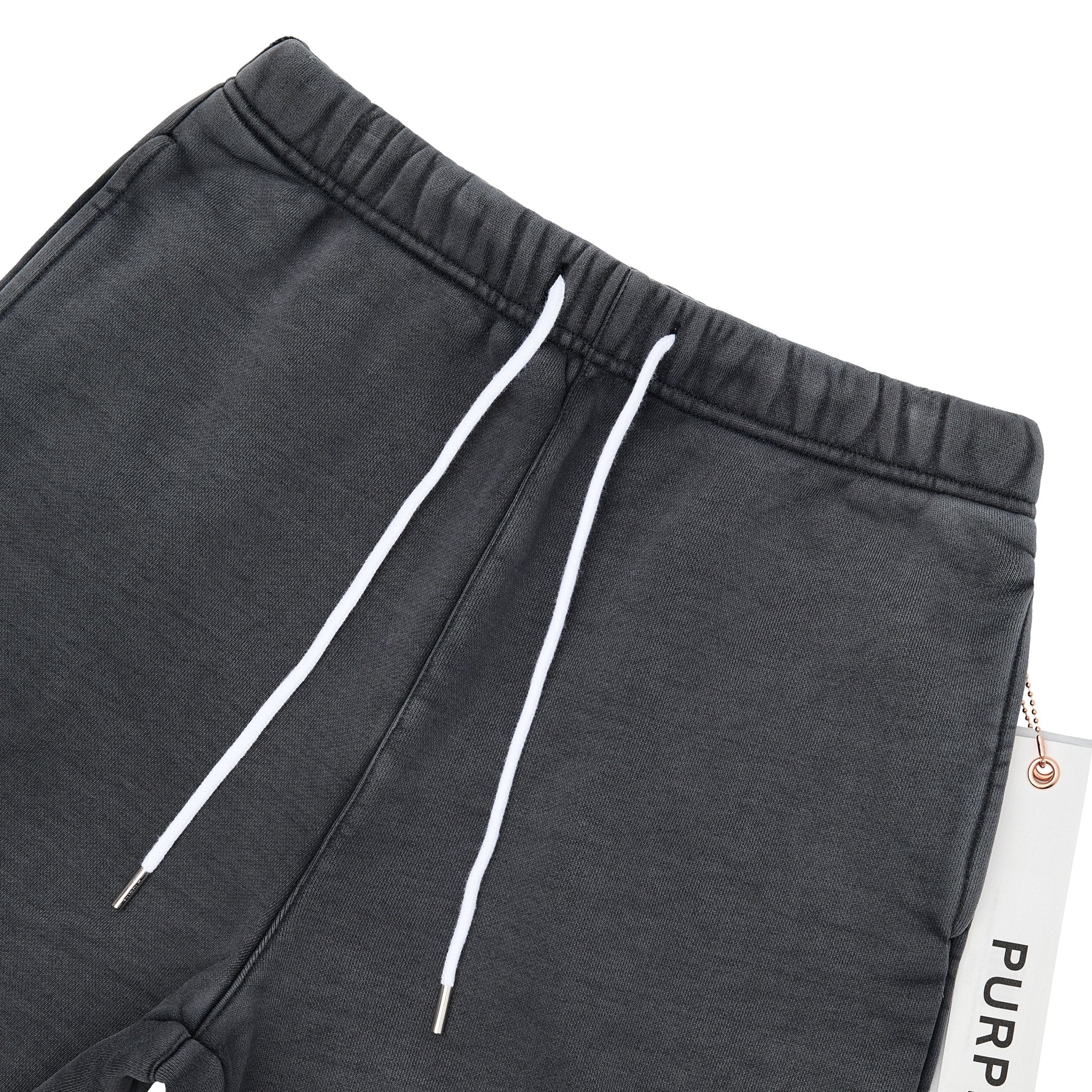 Arched Gothic Wordmark Sweatshort | Black - Image 3