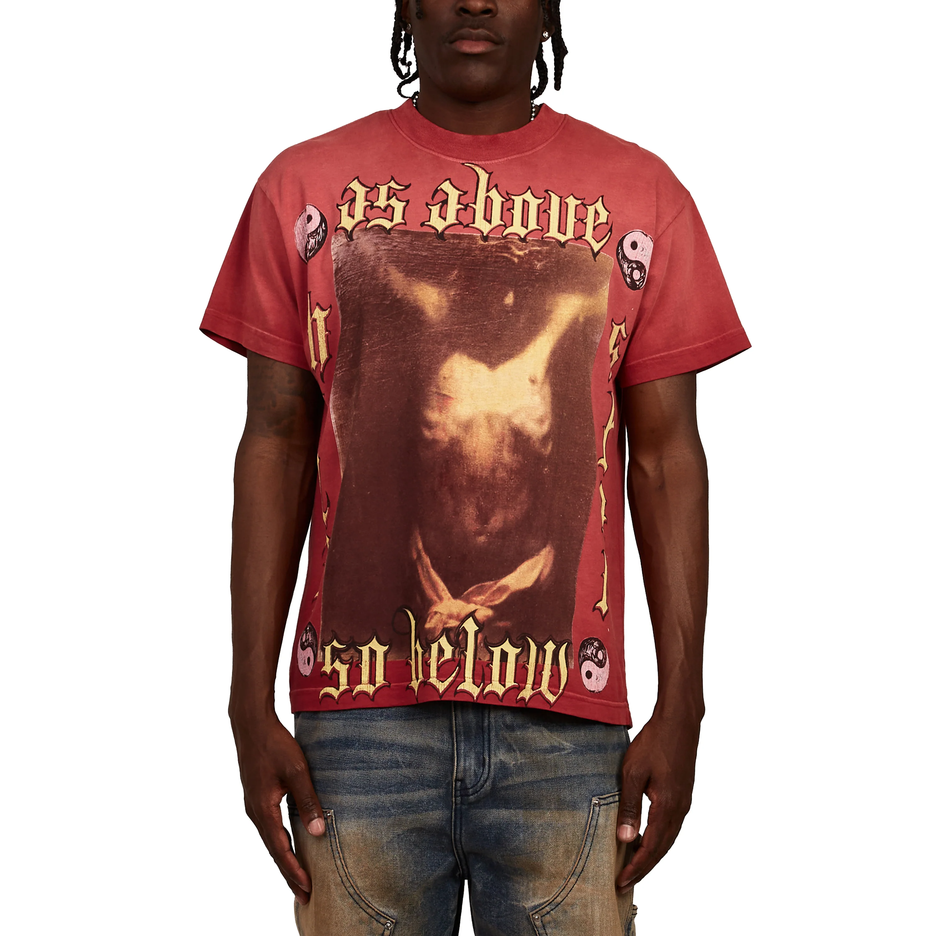 As Above So Below Tee | Red - Image 3