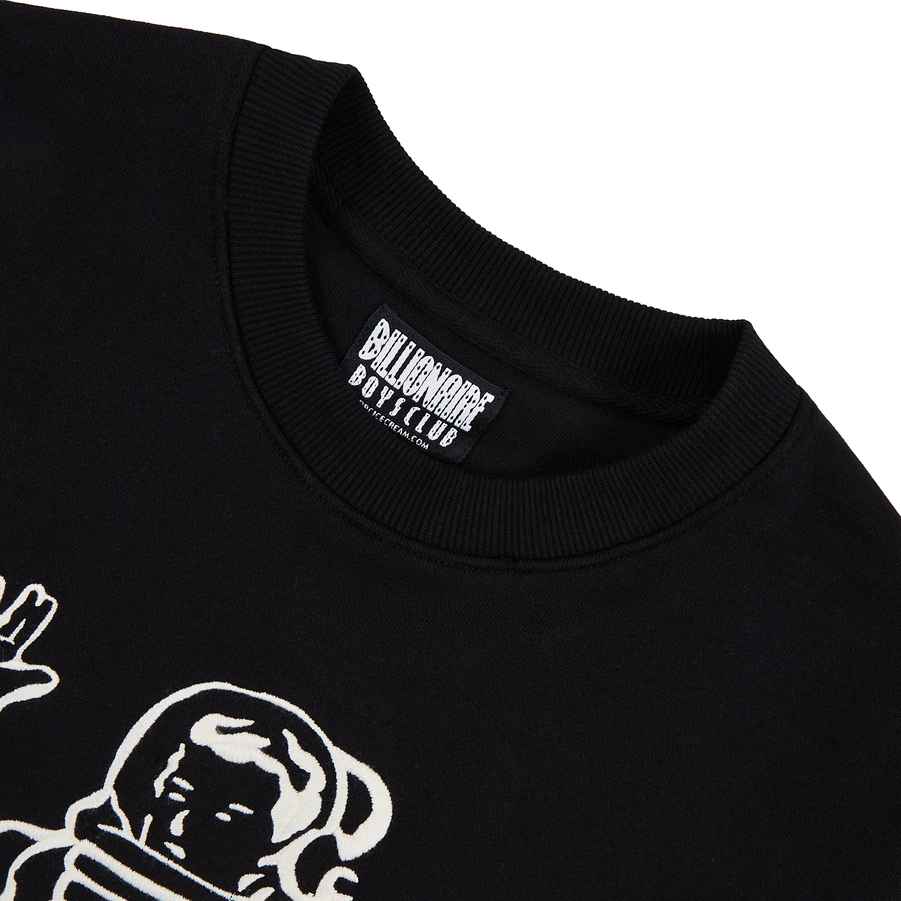 Astronaut Crew Sweatshirt | Black - Image 2