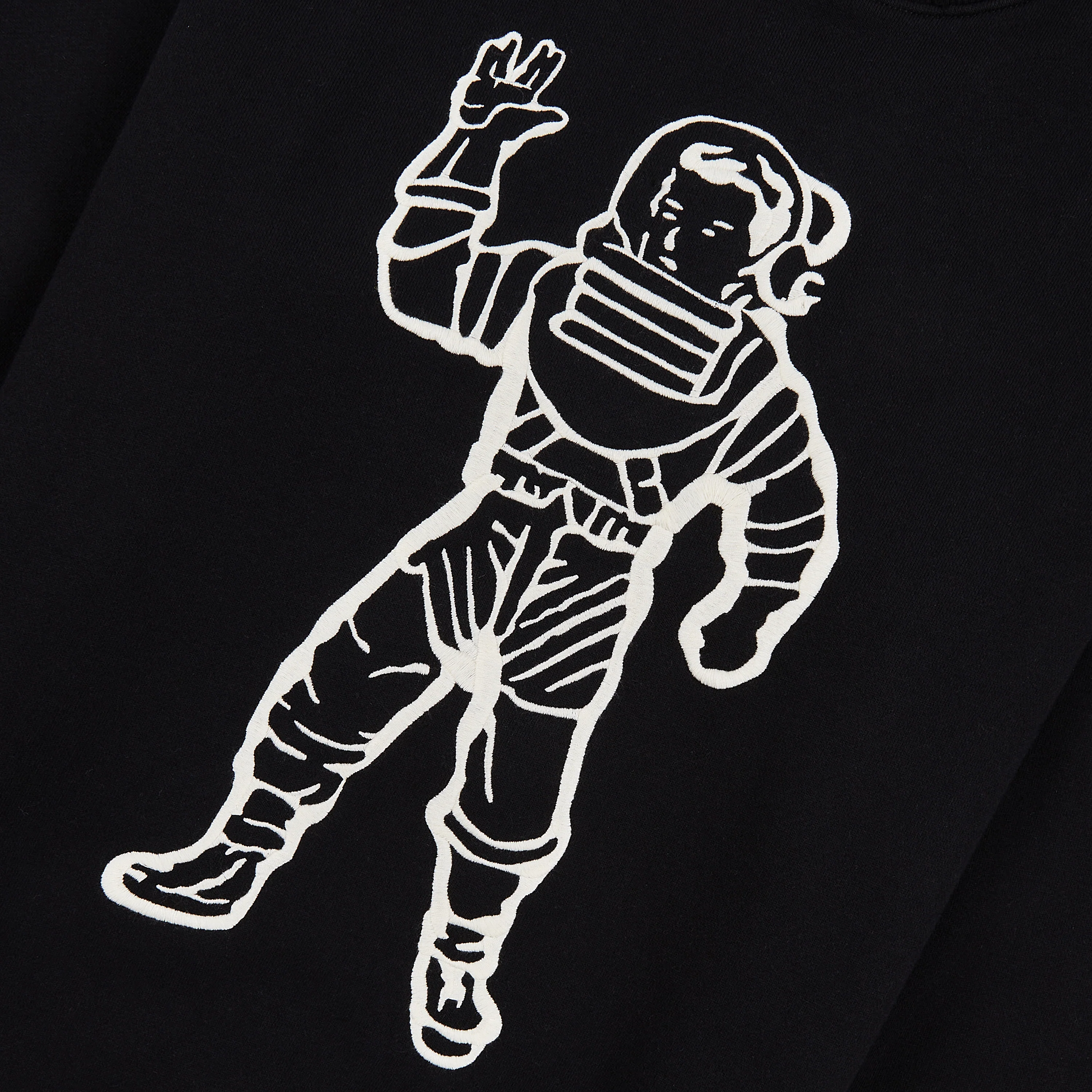 Astronaut Crew Sweatshirt | Black - Image 3