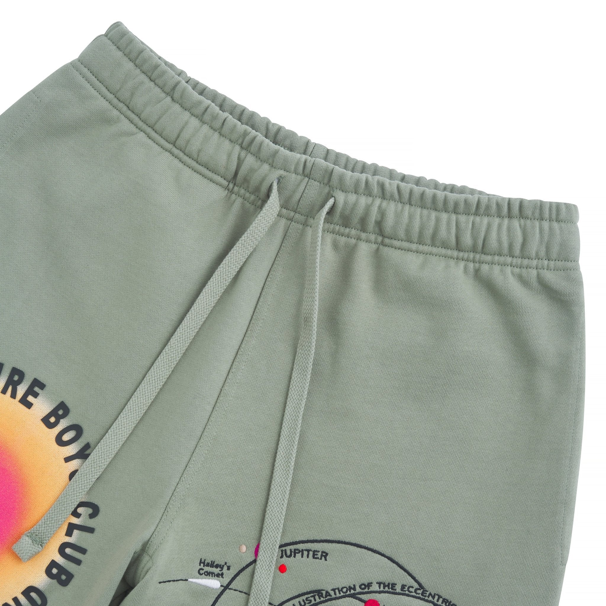 Aura Sweatshort | Oil Green - Image 3