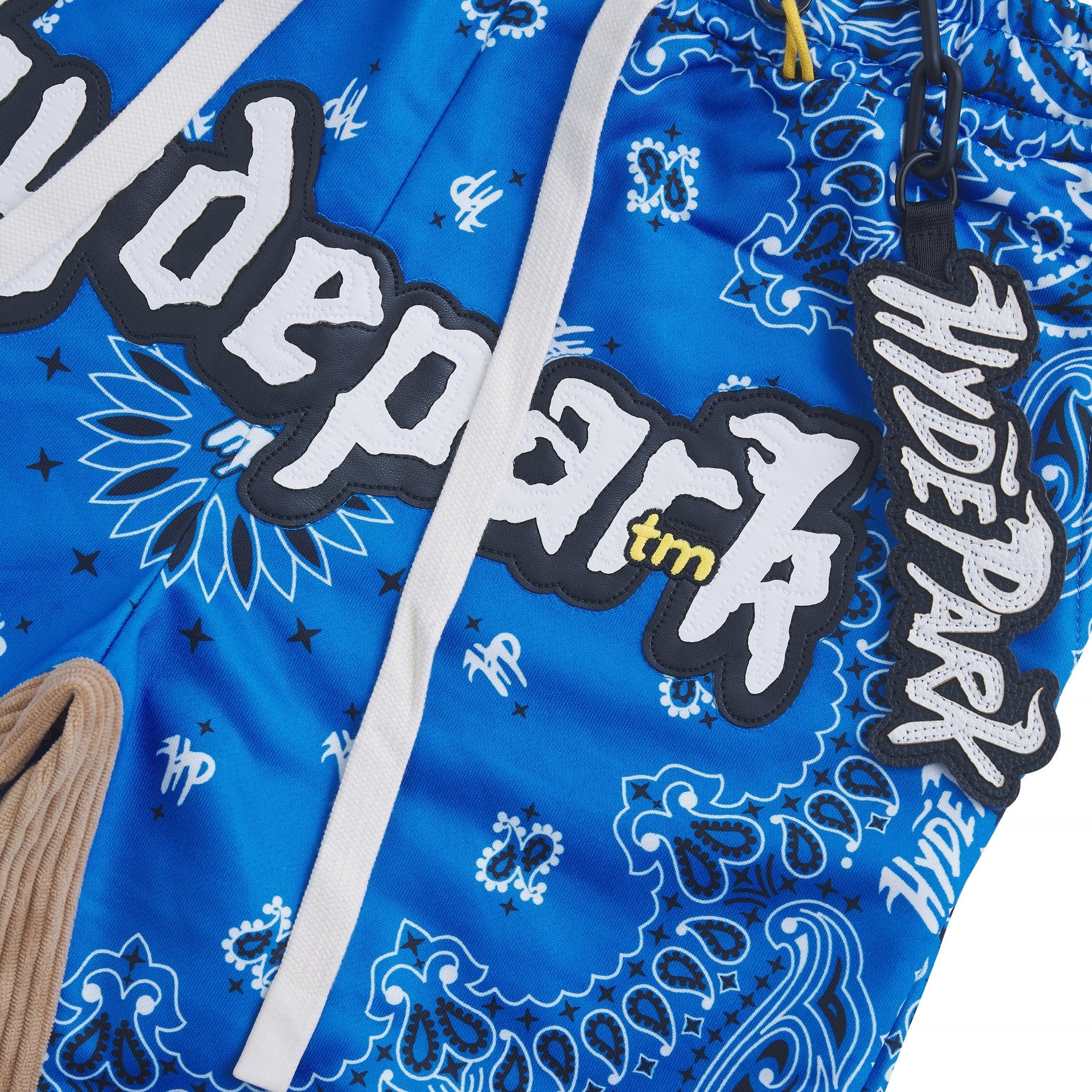 Bandana Mash Up Short | Blue - Image 3