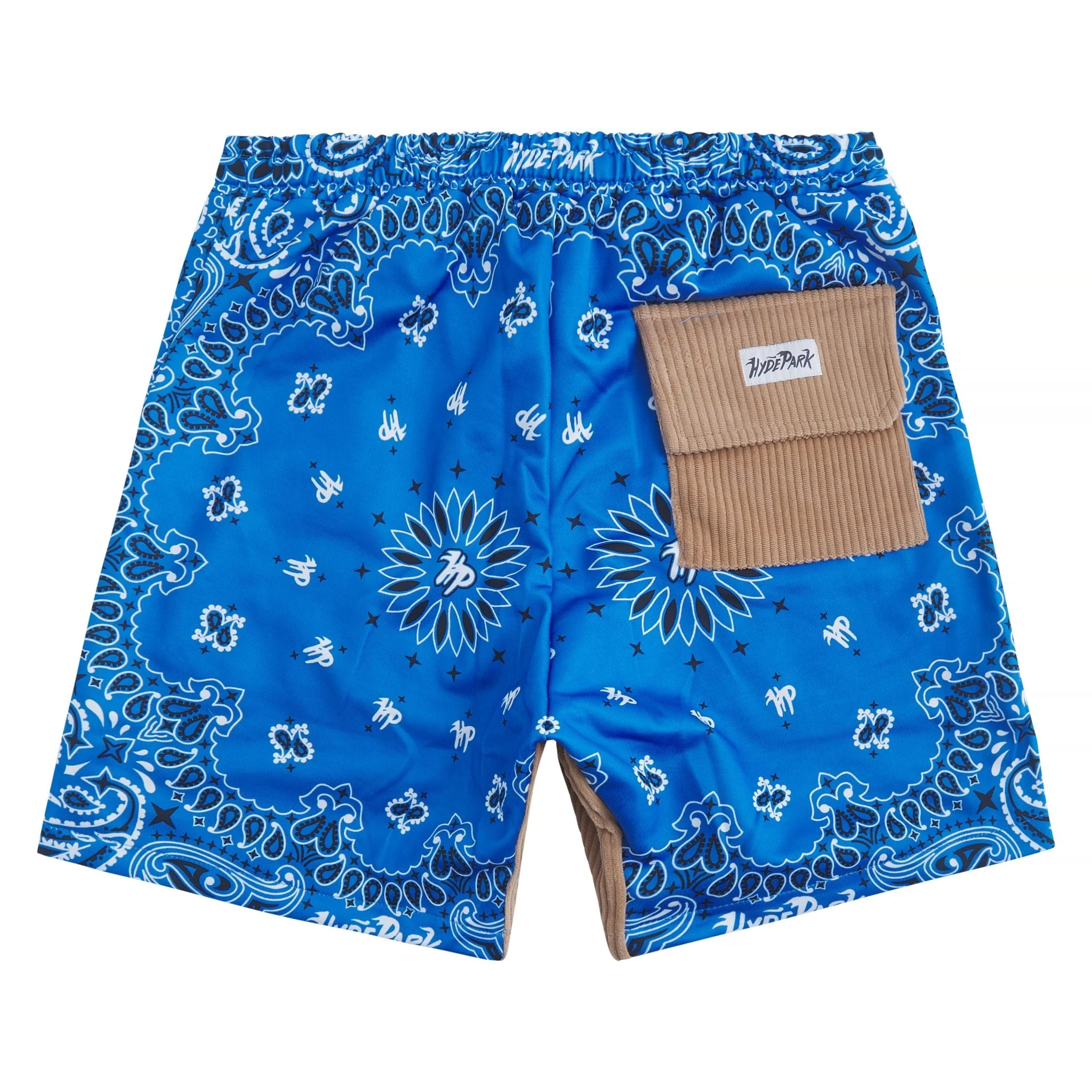 Bandana Mash Up Short | Blue - Image 4