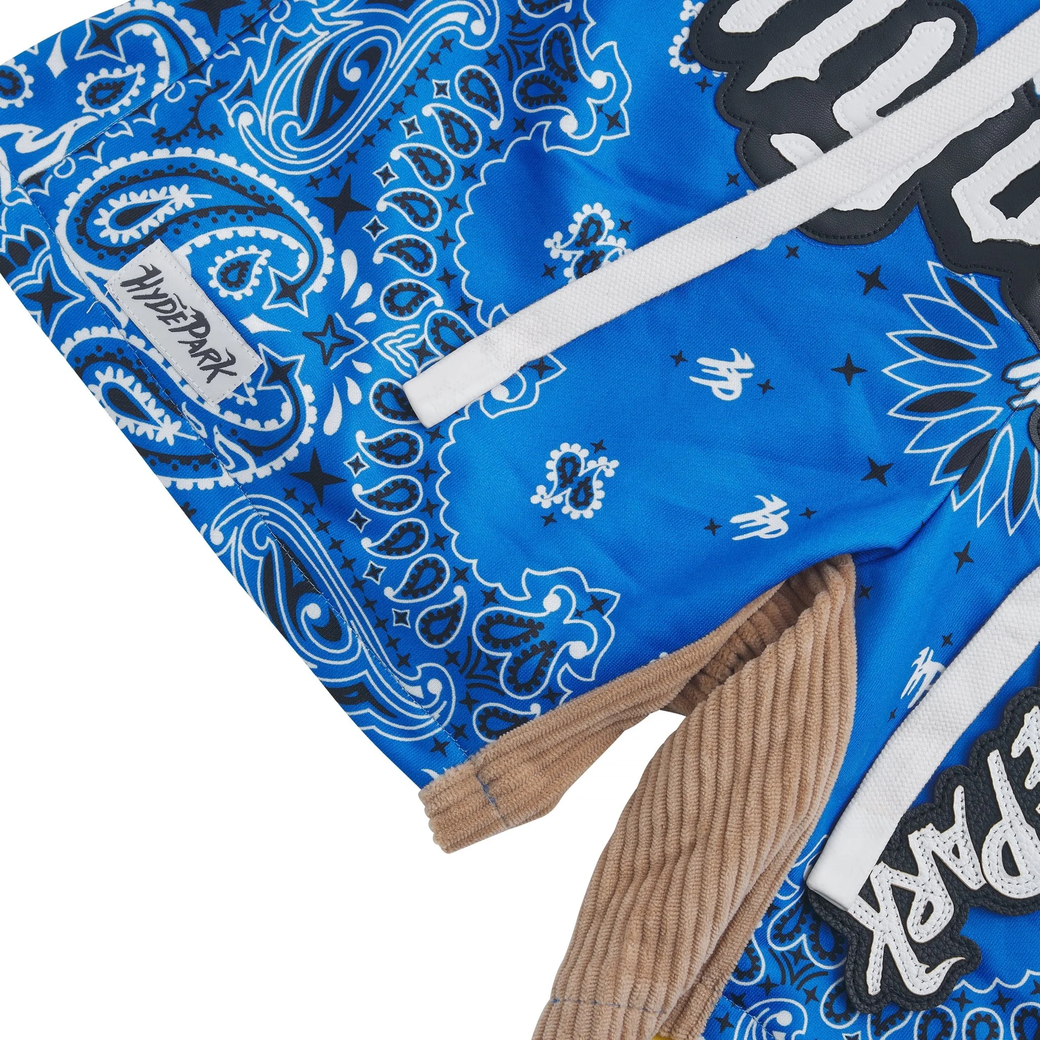 Bandana Mash Up Short | Blue - Image 5