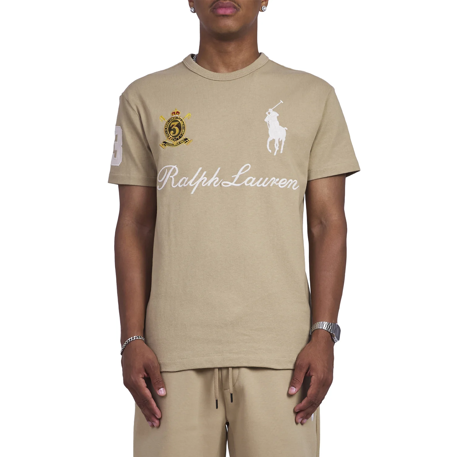 Big Pony Tee | Khaki - Image 3