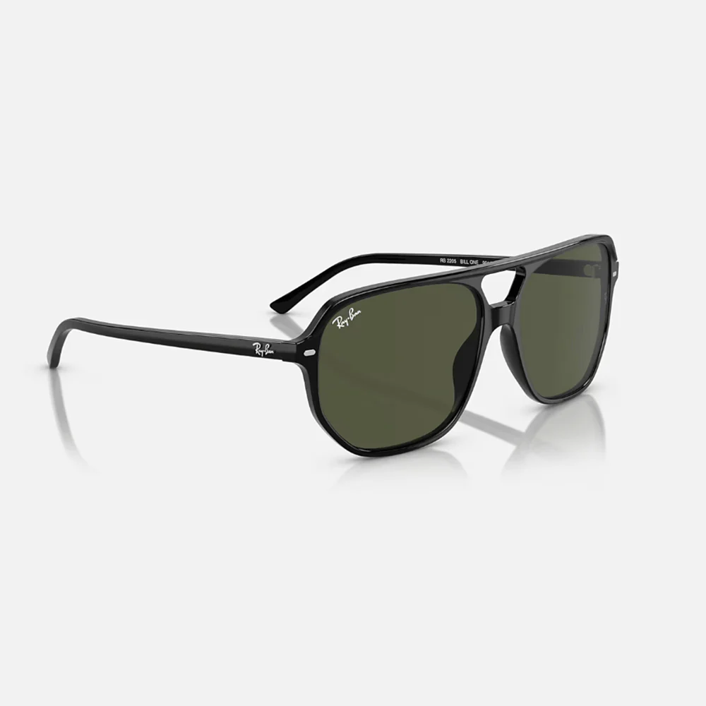 Bill One Sunglasses | Black/Green - Image 5