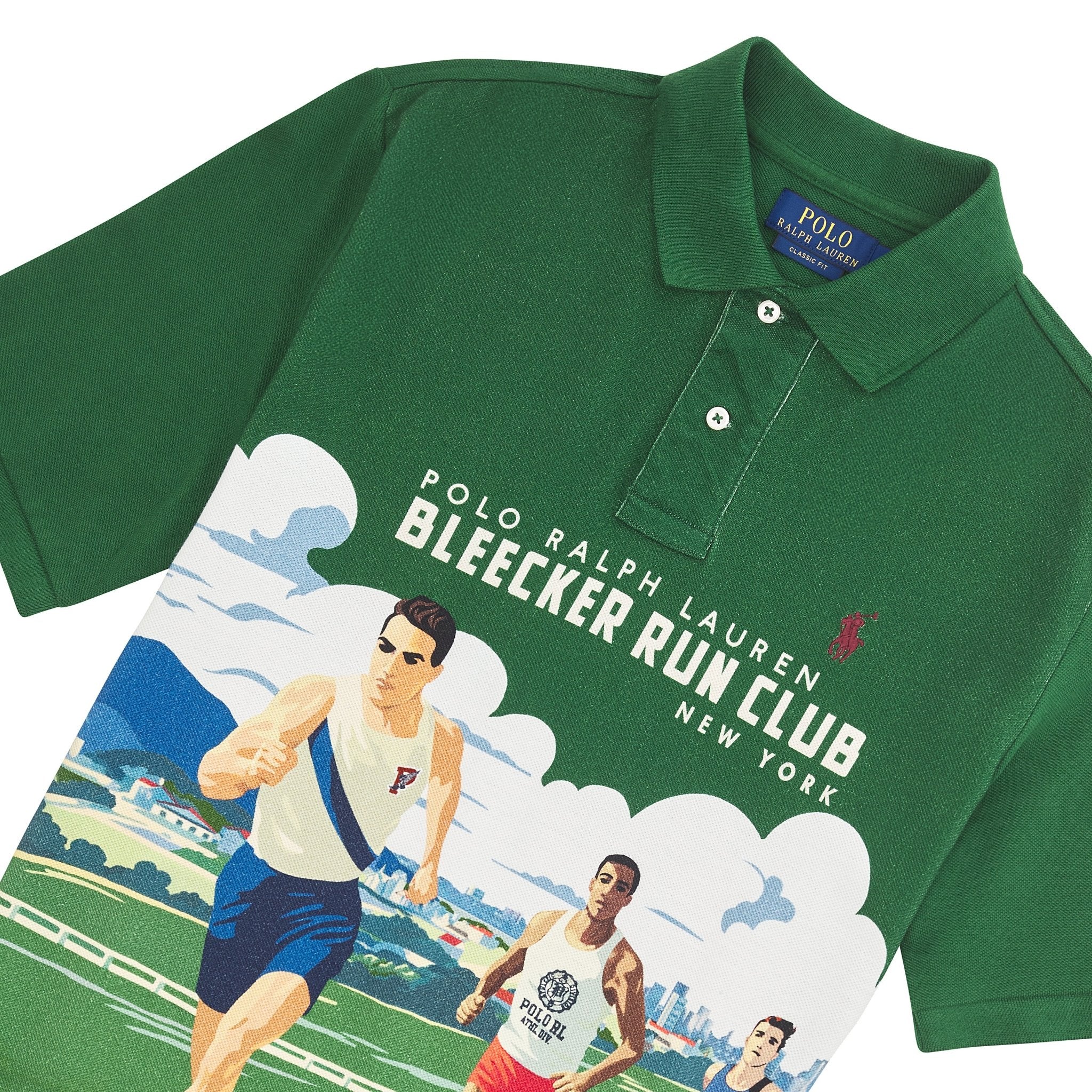 Bleecker Run Club Polo Shirt - Image 2