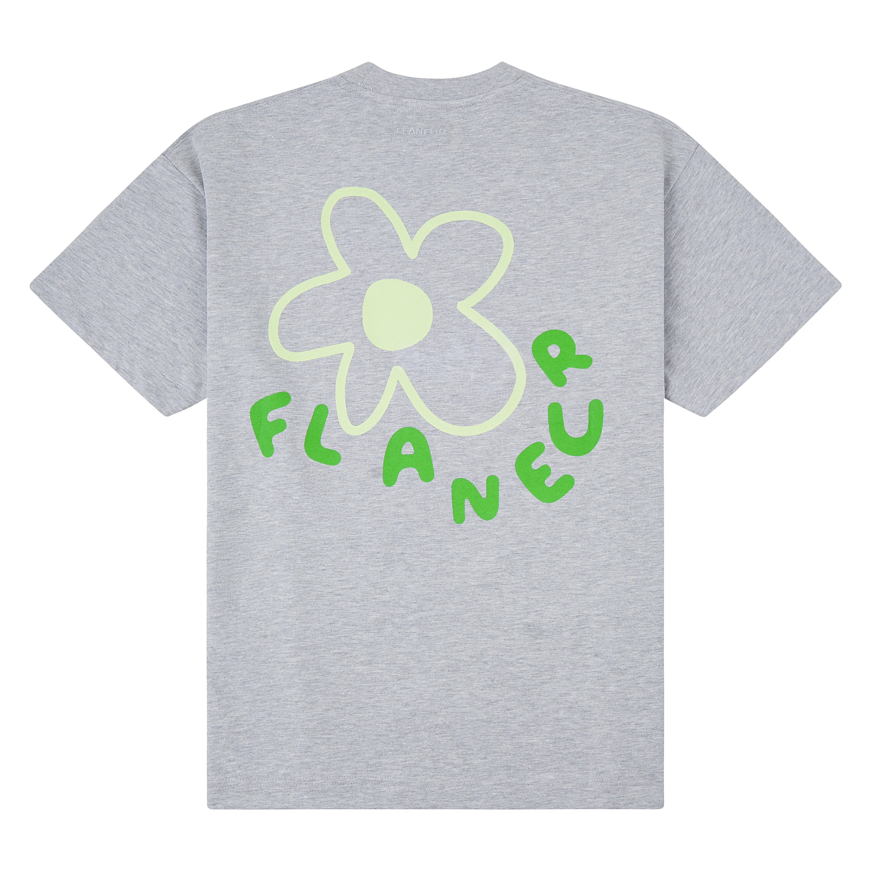 Blossom Tee | Heather Grey - Image 2