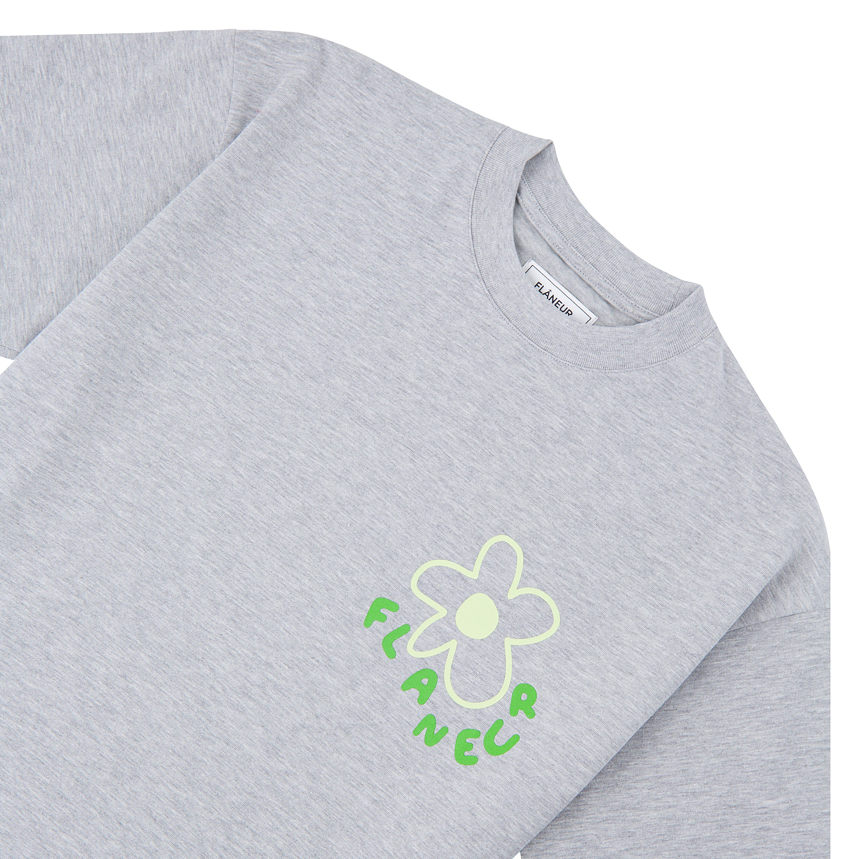 Blossom Tee | Heather Grey - Image 4