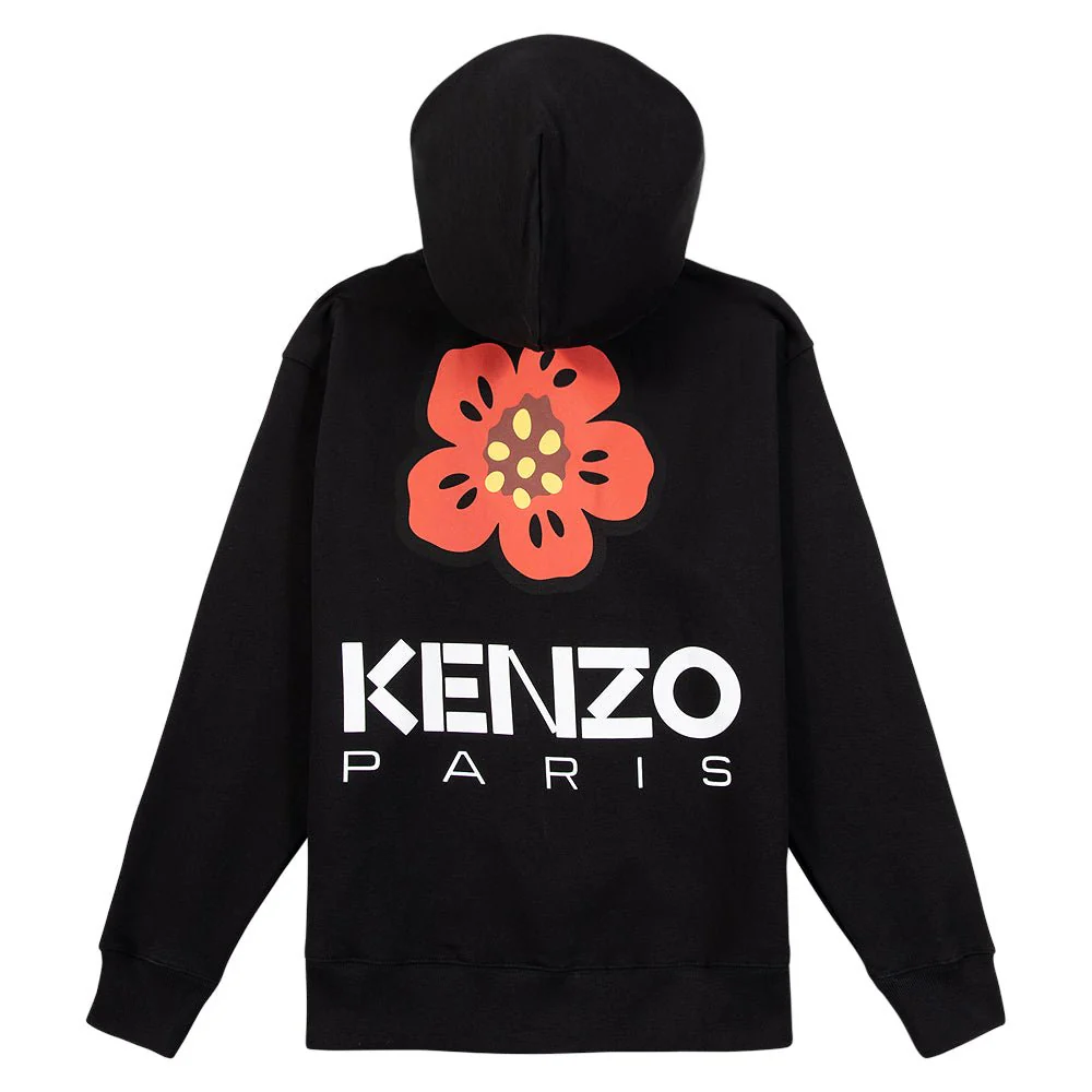 Boke Flower Hoodie | Black - Image 2