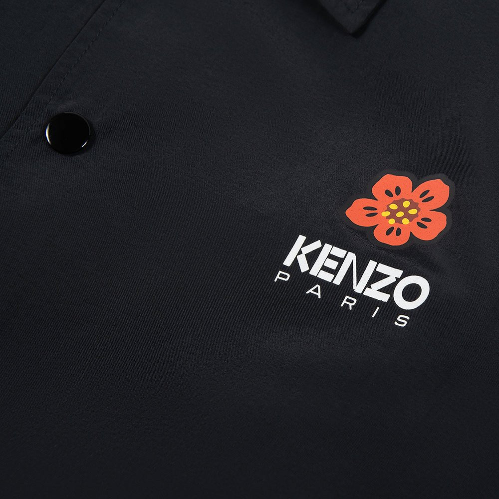 Boke Flower Coach Jacket | Black - Image 3