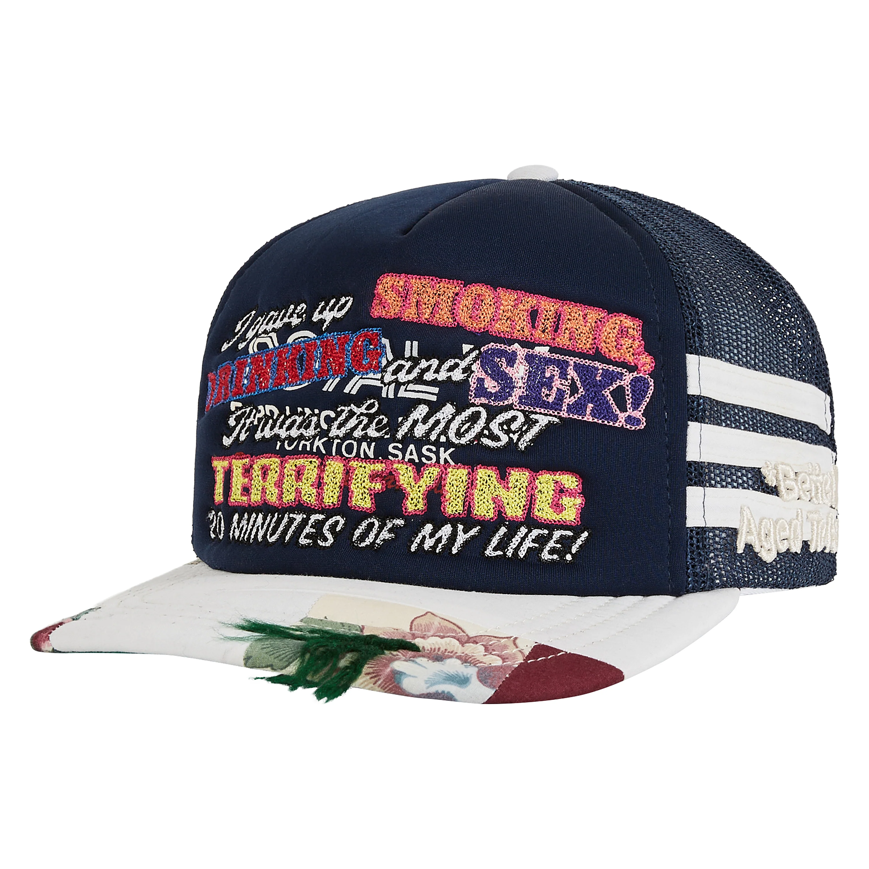 Boring Vintage Repair Hat | Red Plaid Repair - Image 2