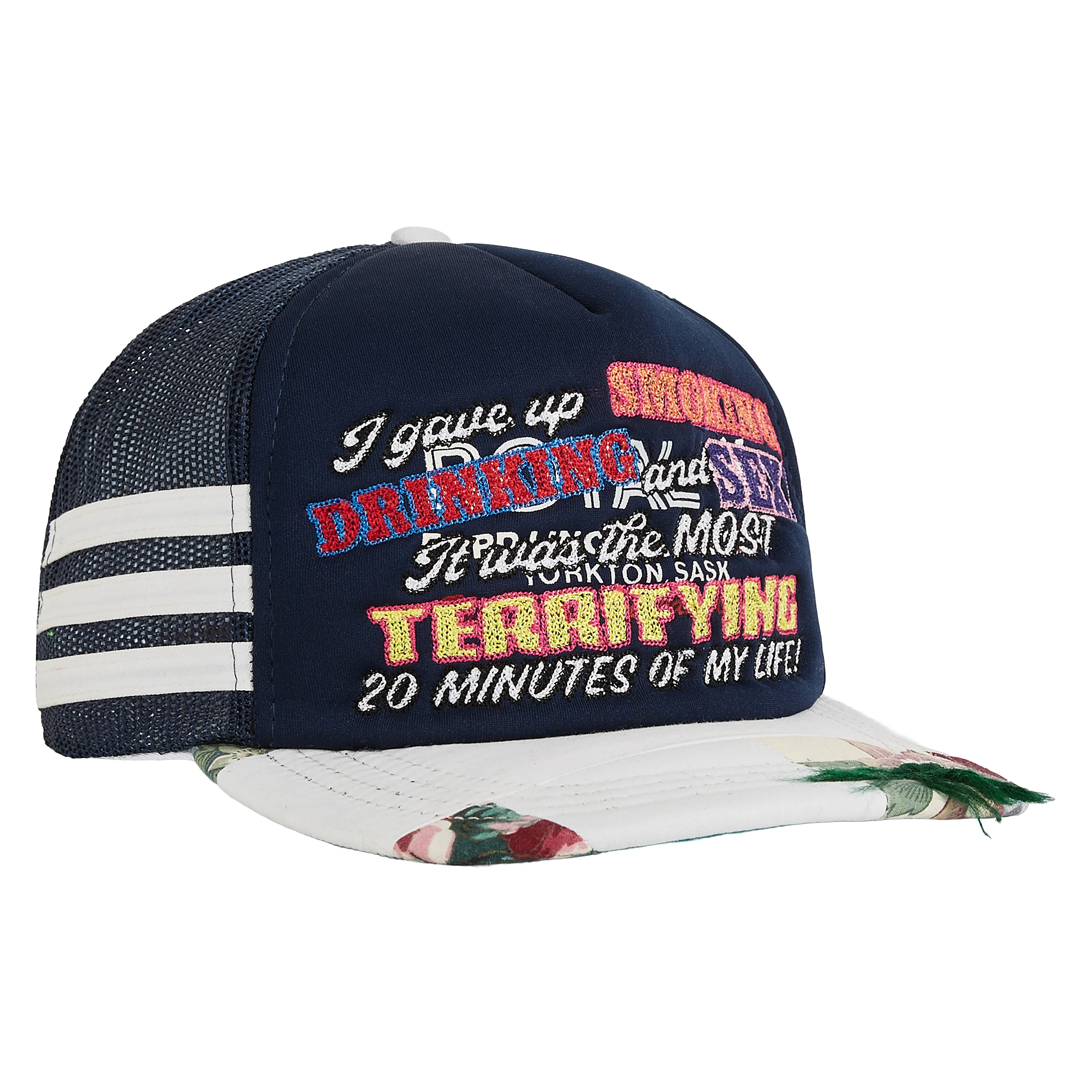 Boring Vintage Repair Hat | Red Plaid Repair - Image 3