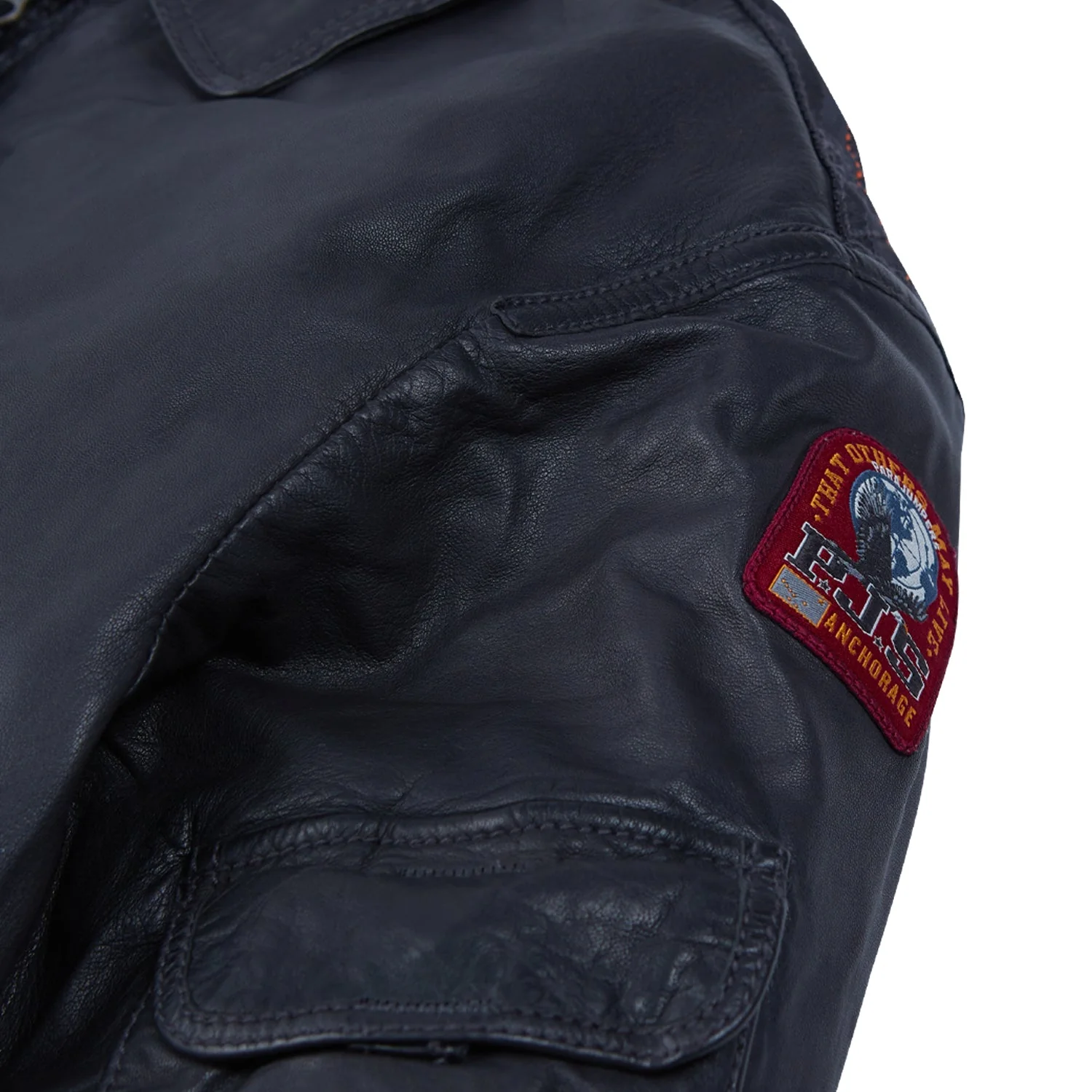 Brigadier Leather Jacket | Black - Image 5