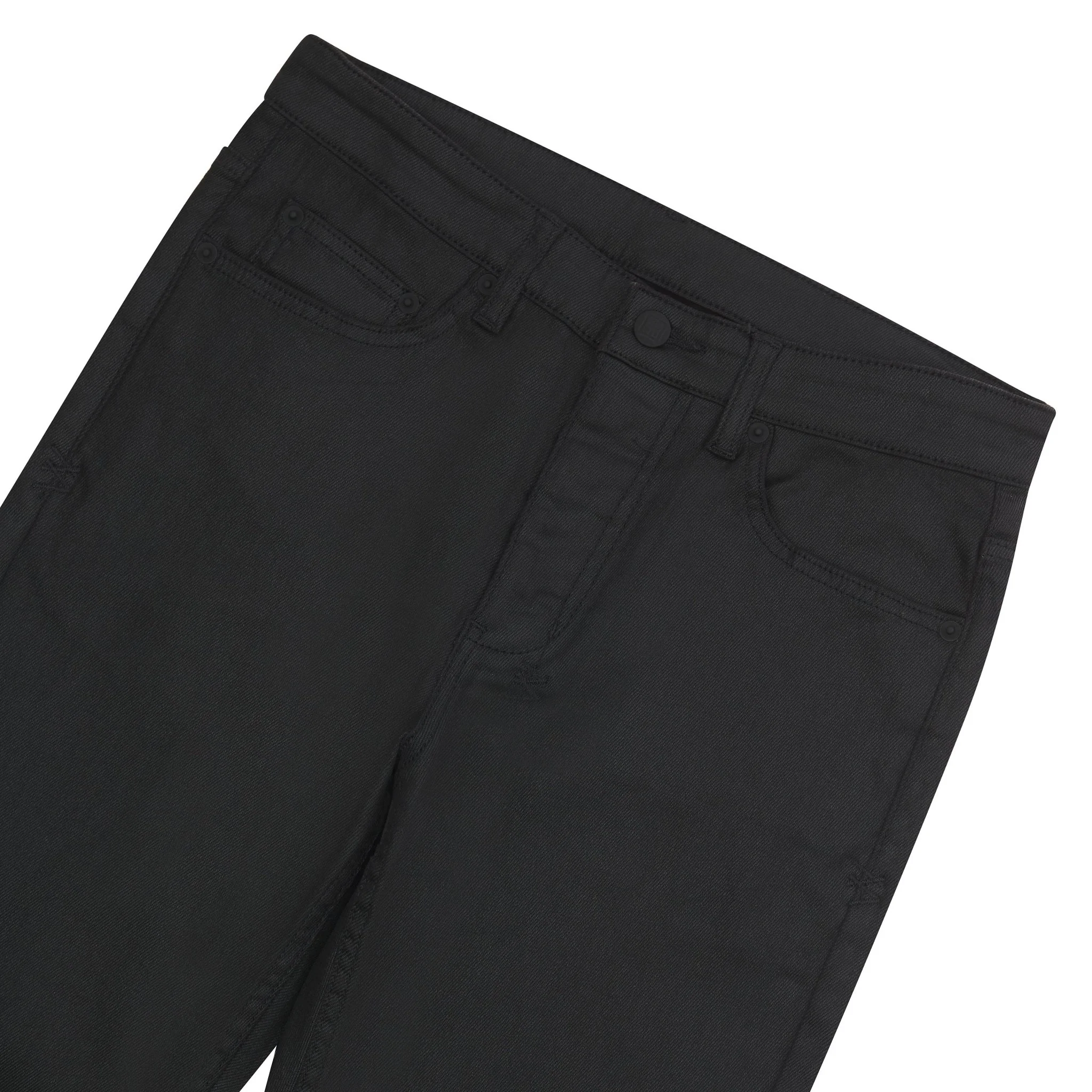 Bronko Flared Black Wax Denim - Image 3