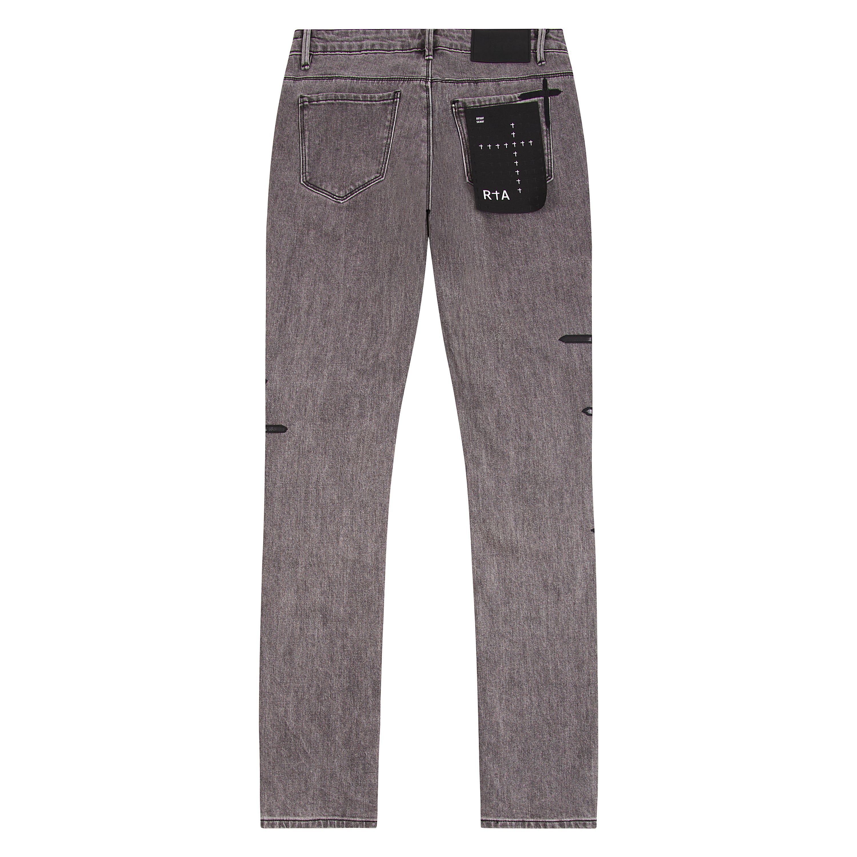 Bryant Clouded Mist Cross Patch Denim - Image 5