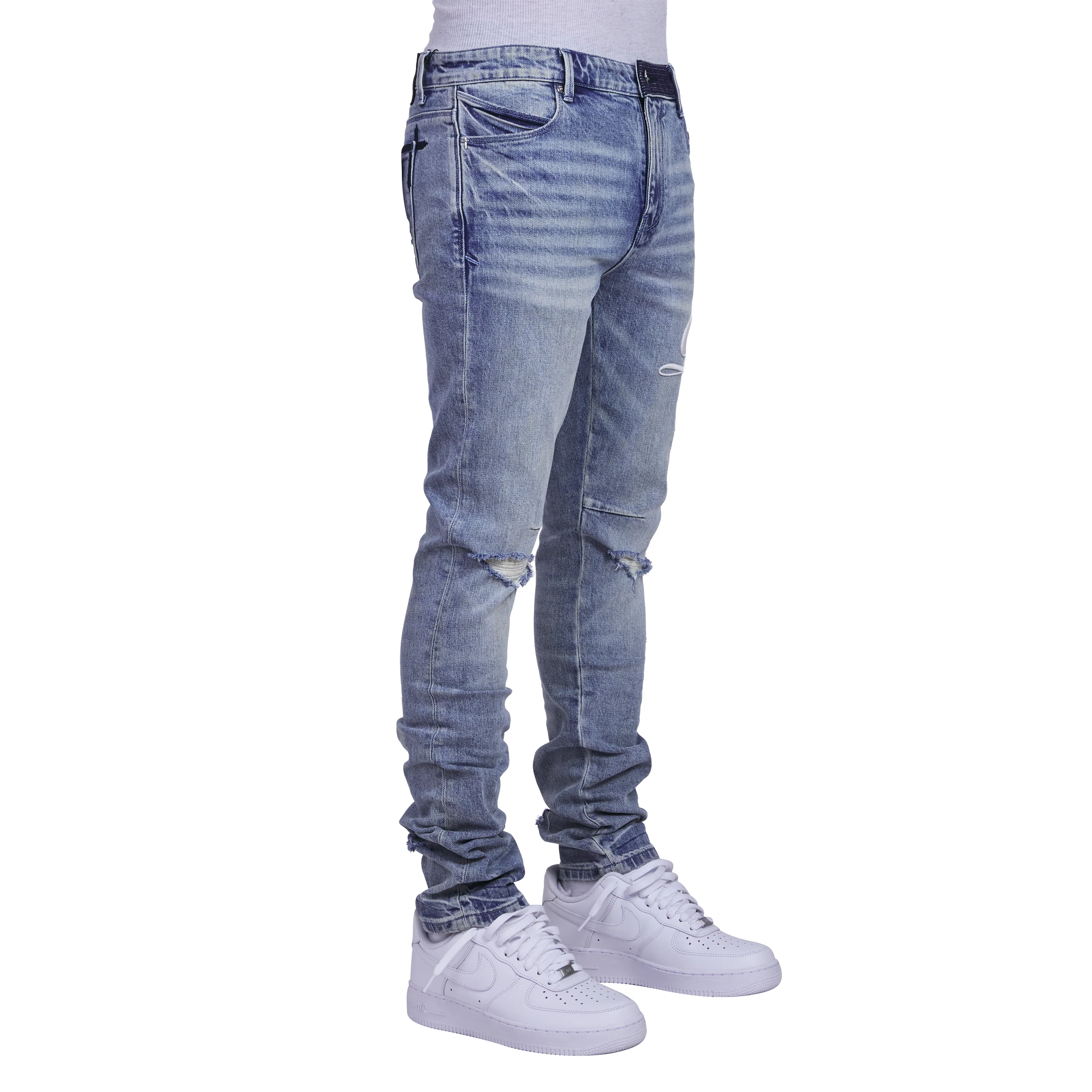 Bryant Cursive Ciel Wash Denim - Image 4