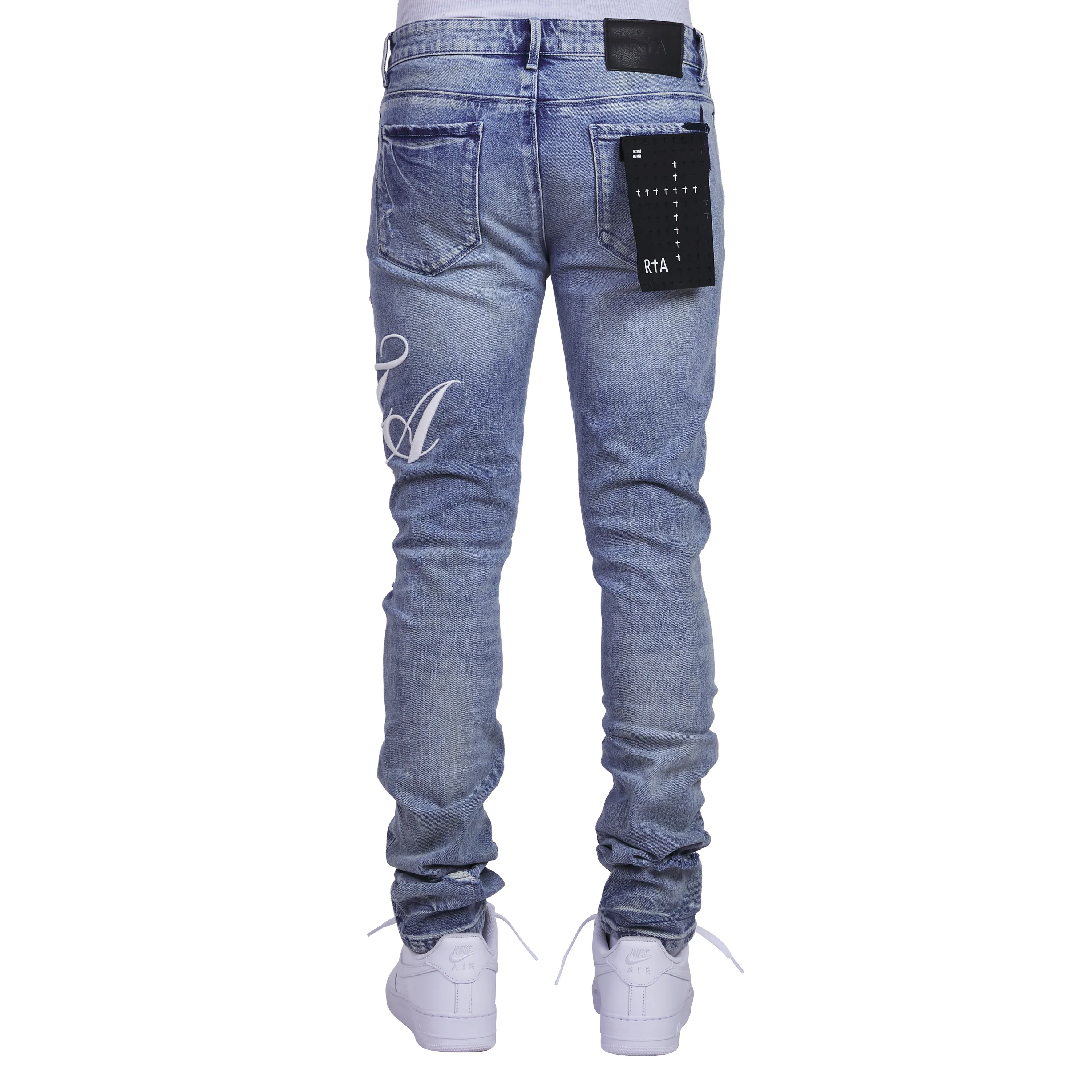 Bryant Cursive Ciel Wash Denim - Image 5