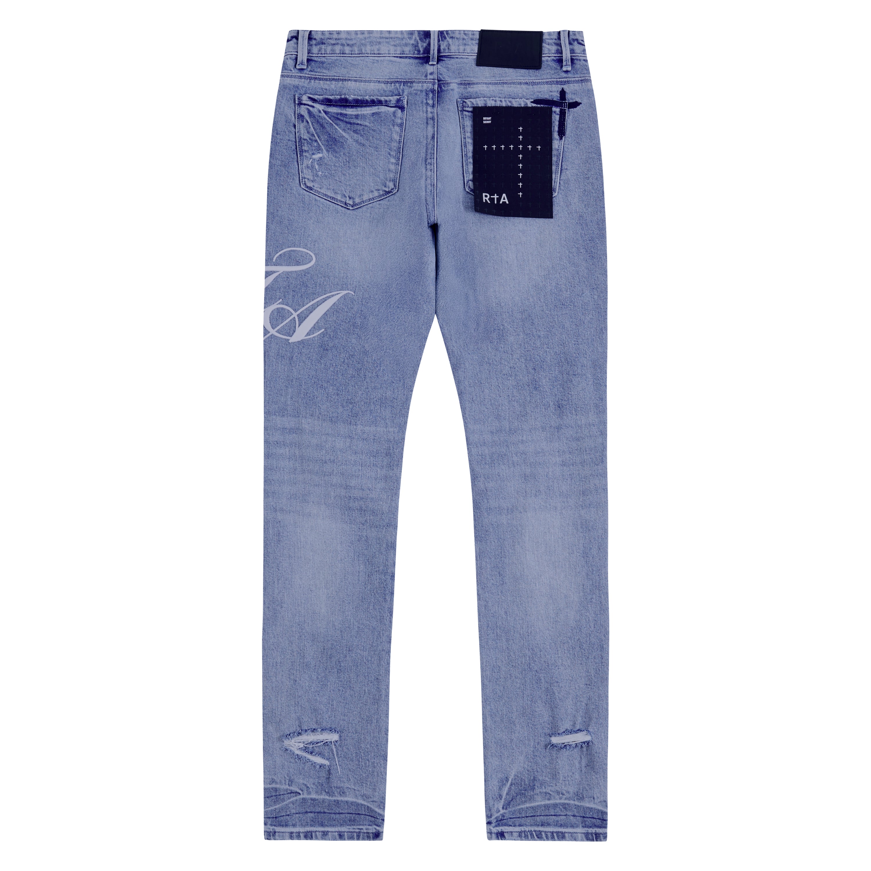 Bryant Cursive Ciel Wash Denim - Image 6