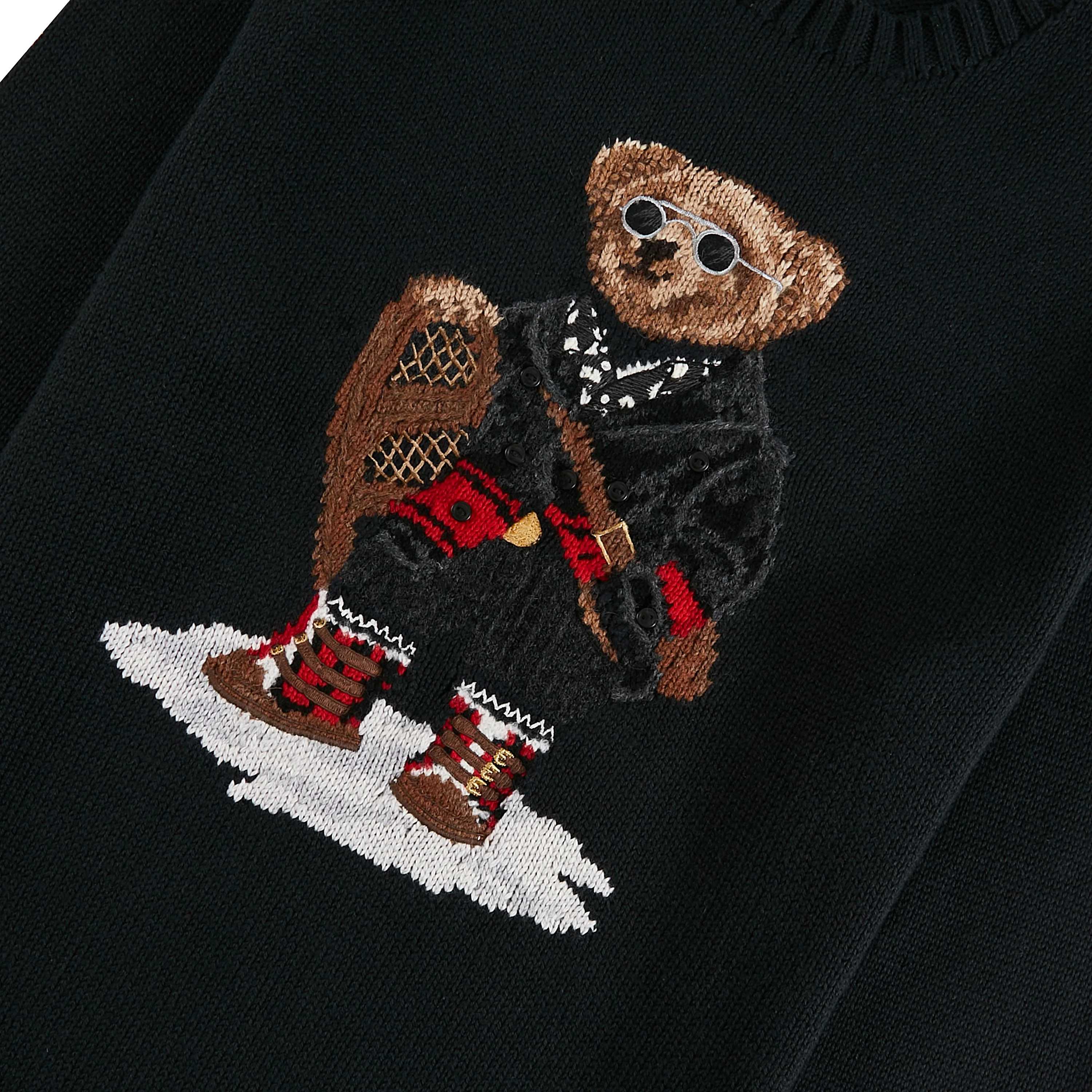 Button Polo Bear Sweater - Image 3