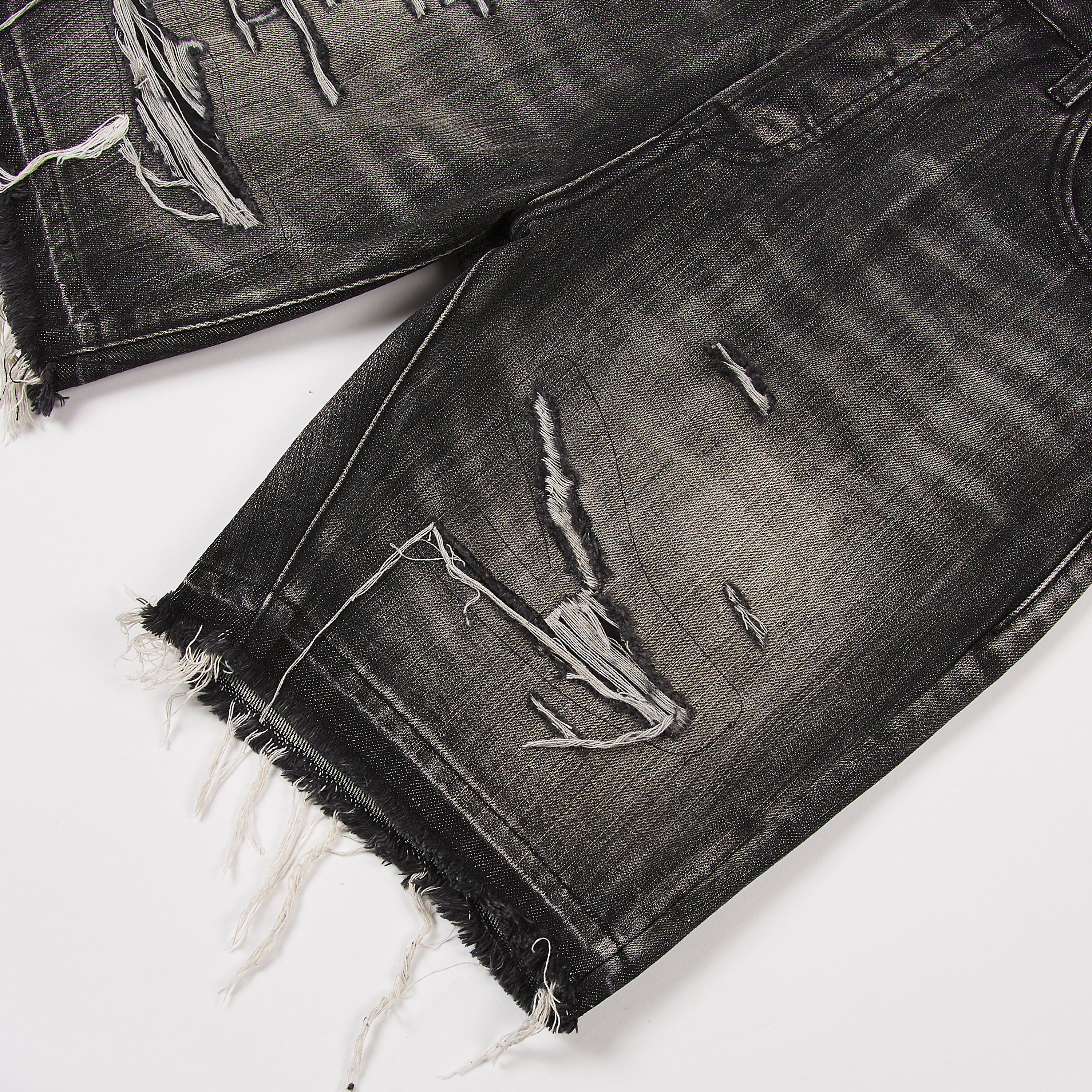 Cadet Crater Denim Short | Crater Black - Image 3