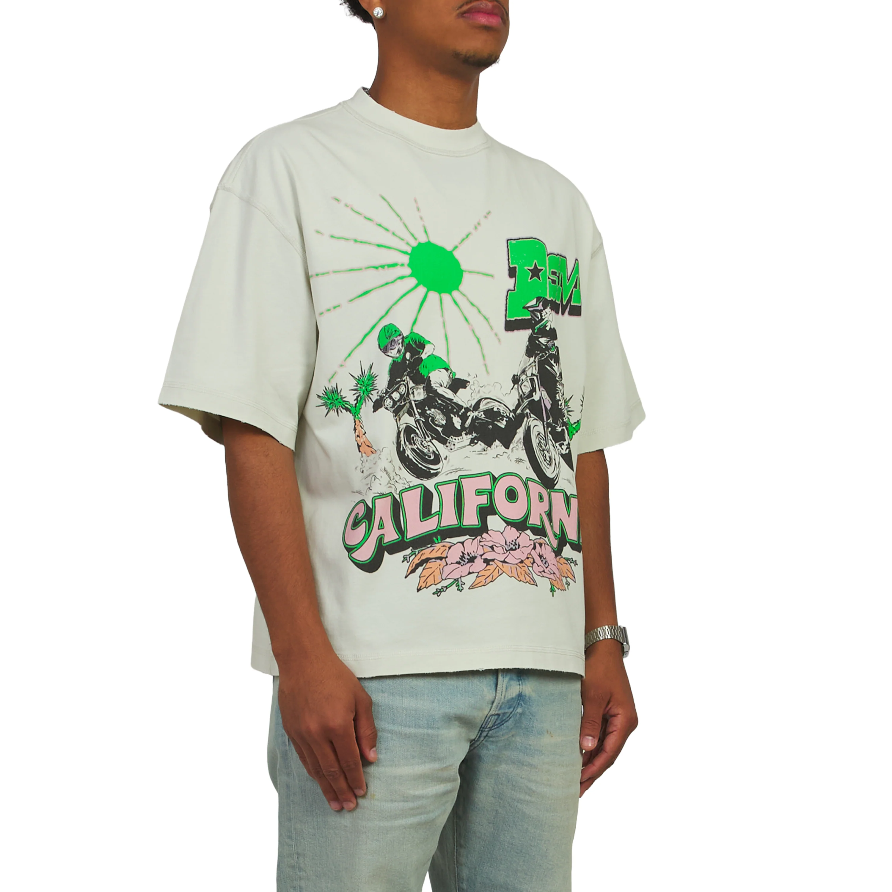California Racing Tee | Antique White - Image 2