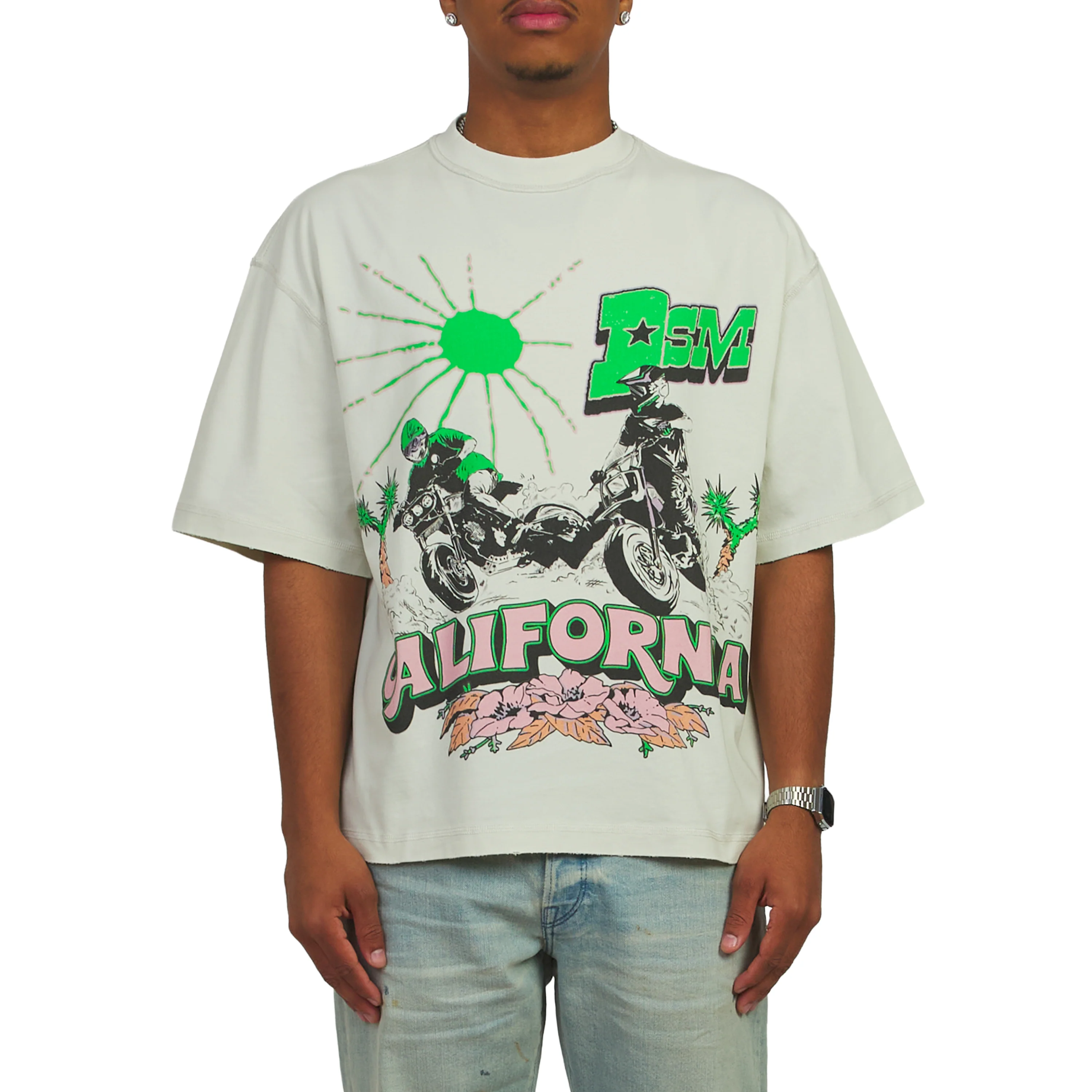 California Racing Tee | Antique White - Image 3