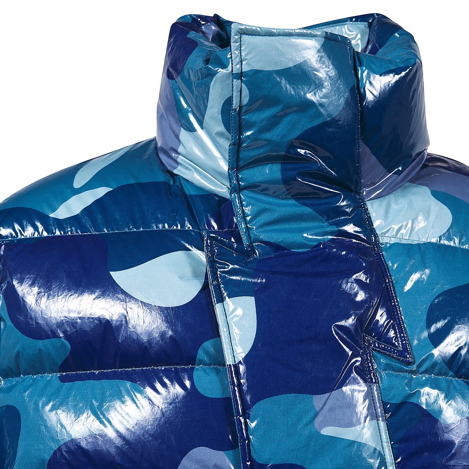Camo Print Puffer Jacket - Image 4