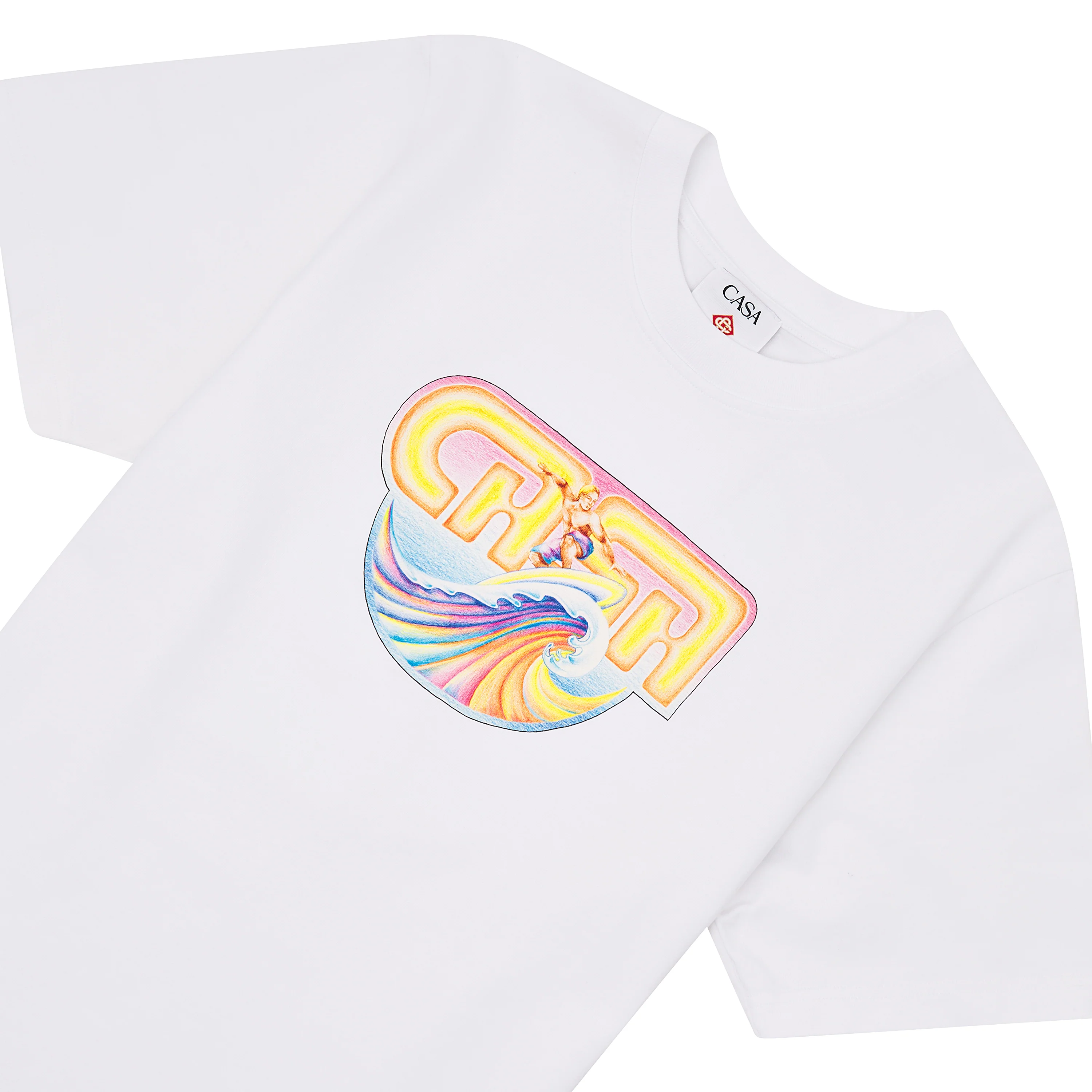 Casa Surf Tee | White - Image 3