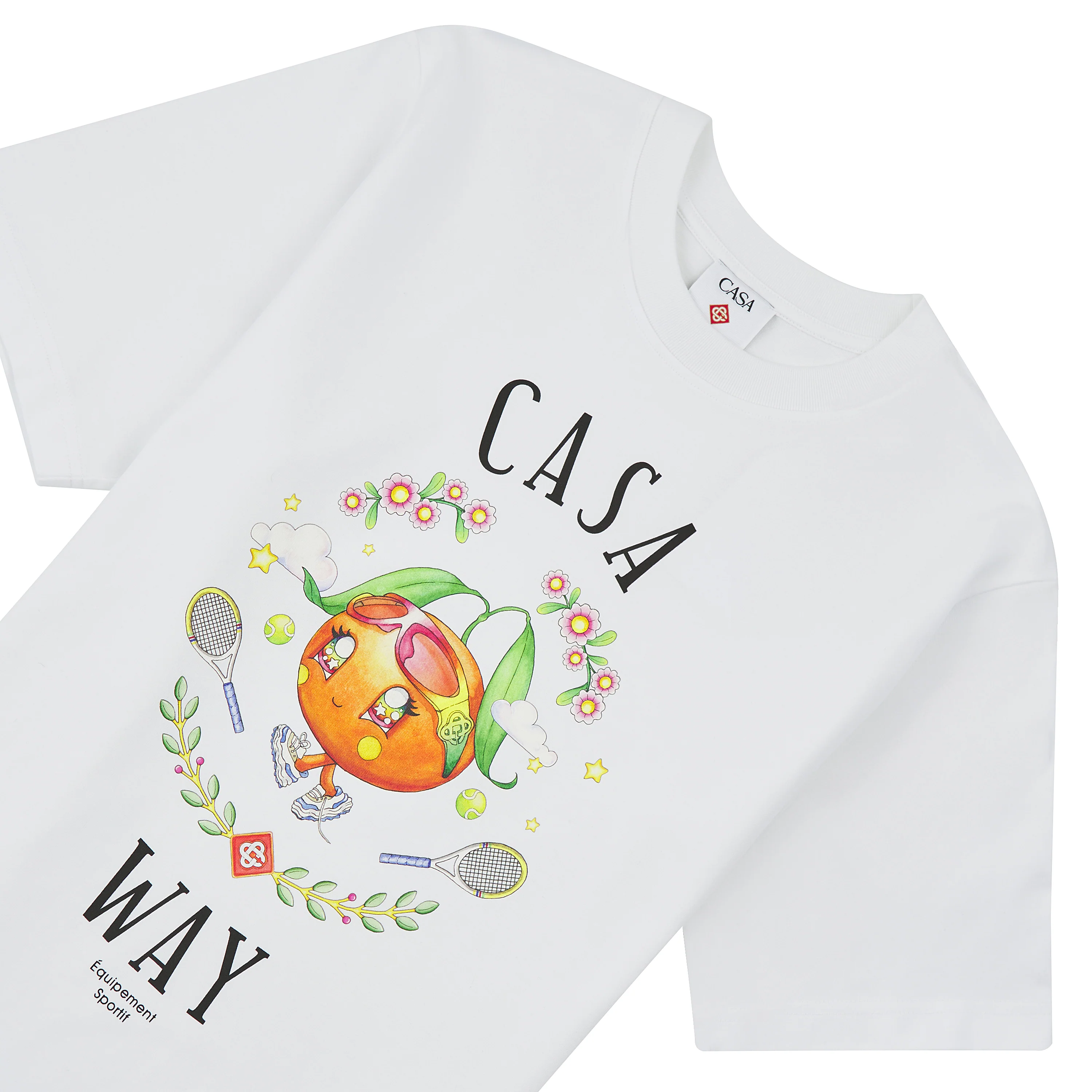Casa Way Mascot Tee | Bright White - Image 2