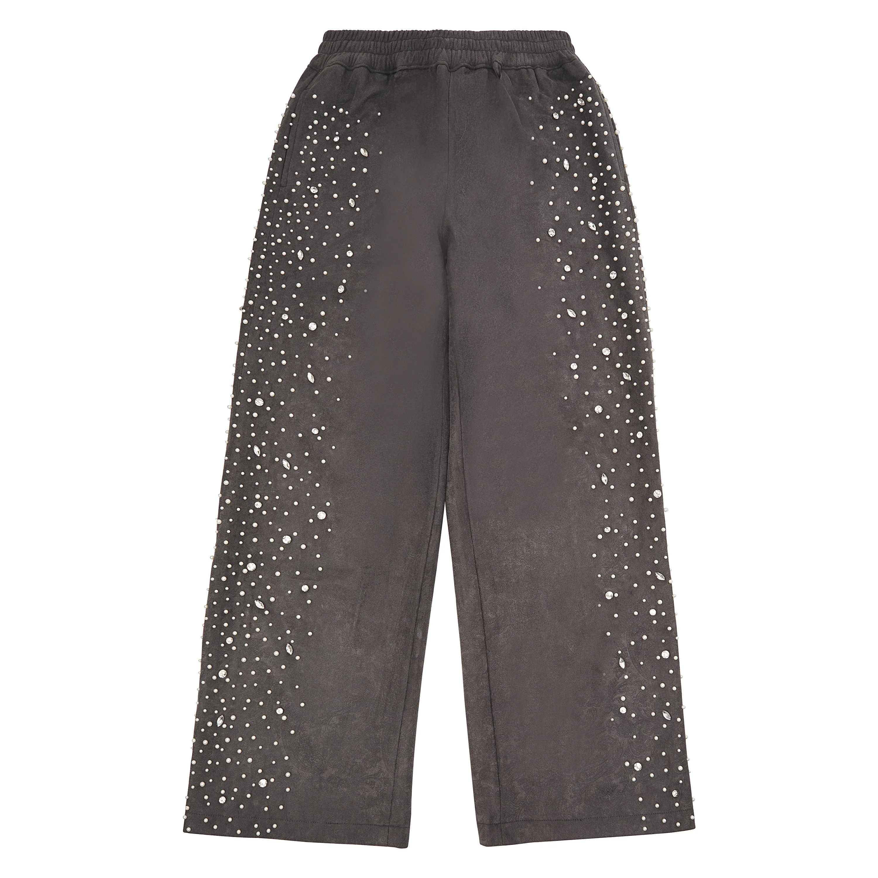 Cashew Blossom Pearl Sweatpant | Faded Black