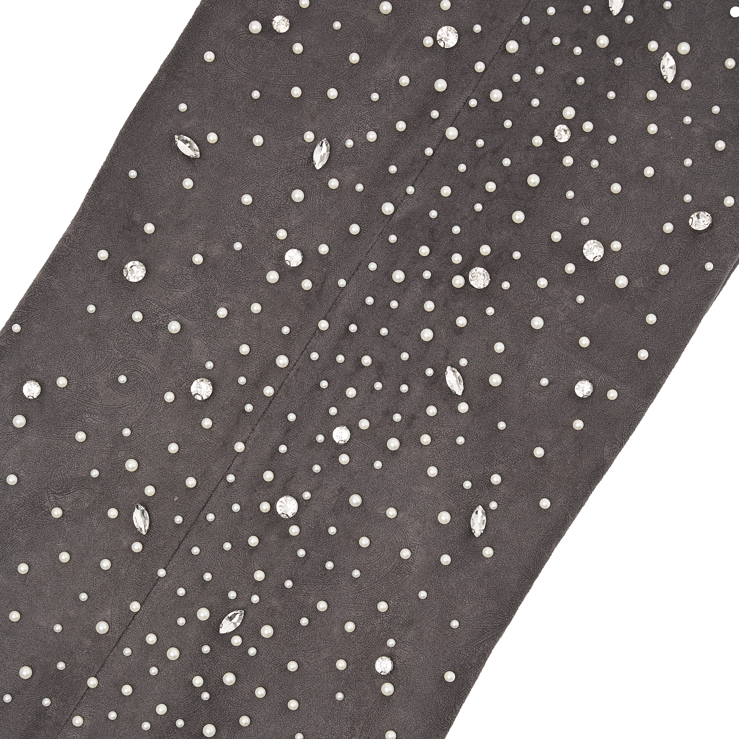 Cashew Blossom Pearl Sweatpant | Faded Black - Image 4