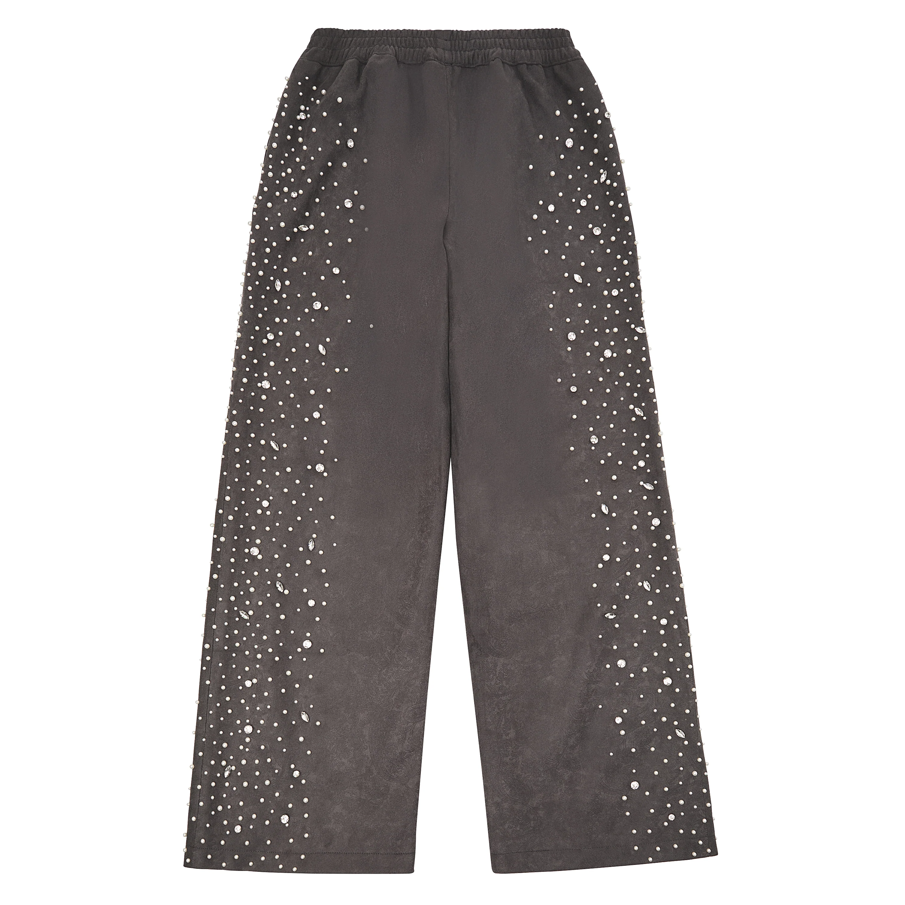Cashew Blossom Pearl Sweatpant | Faded Black - Image 5