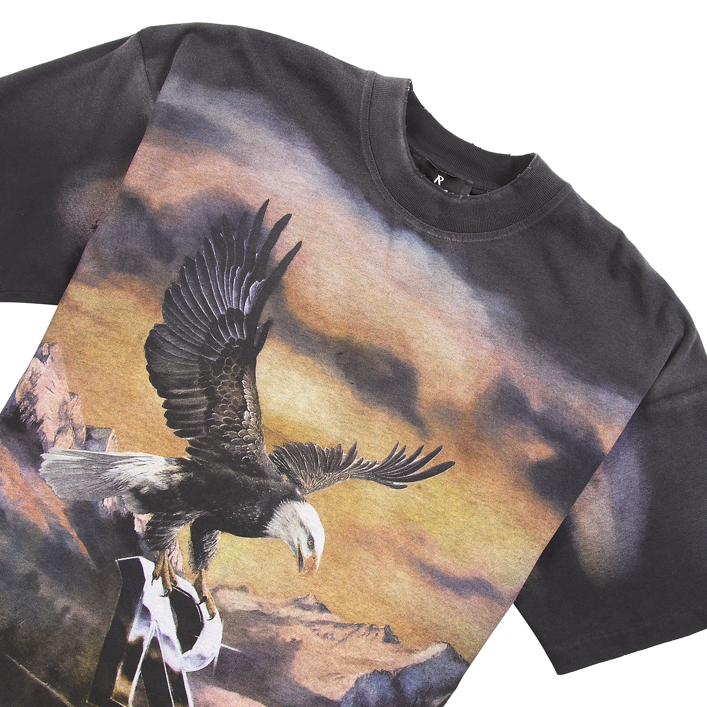 Chrome Flight Tee | Stained Black - Image 4