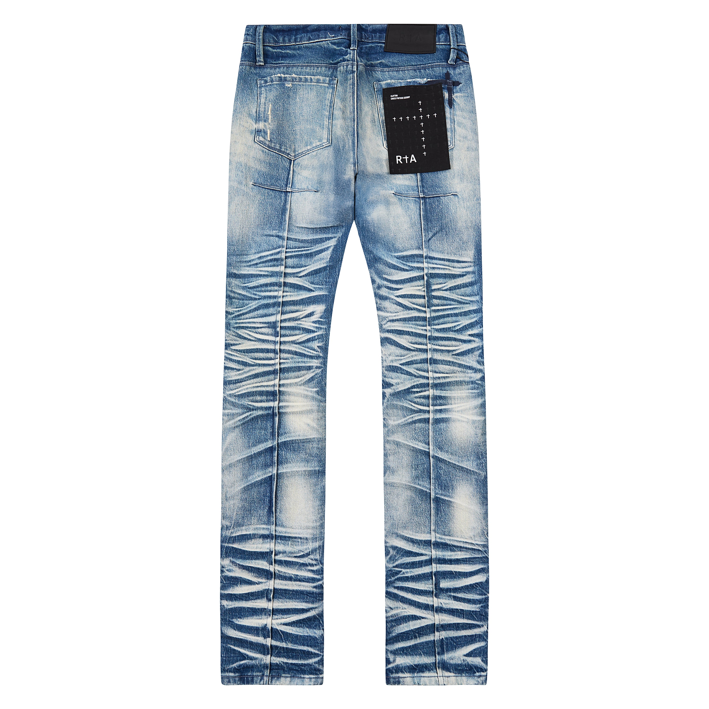 Clayton Stacked Medium Blue Denim - Image 5