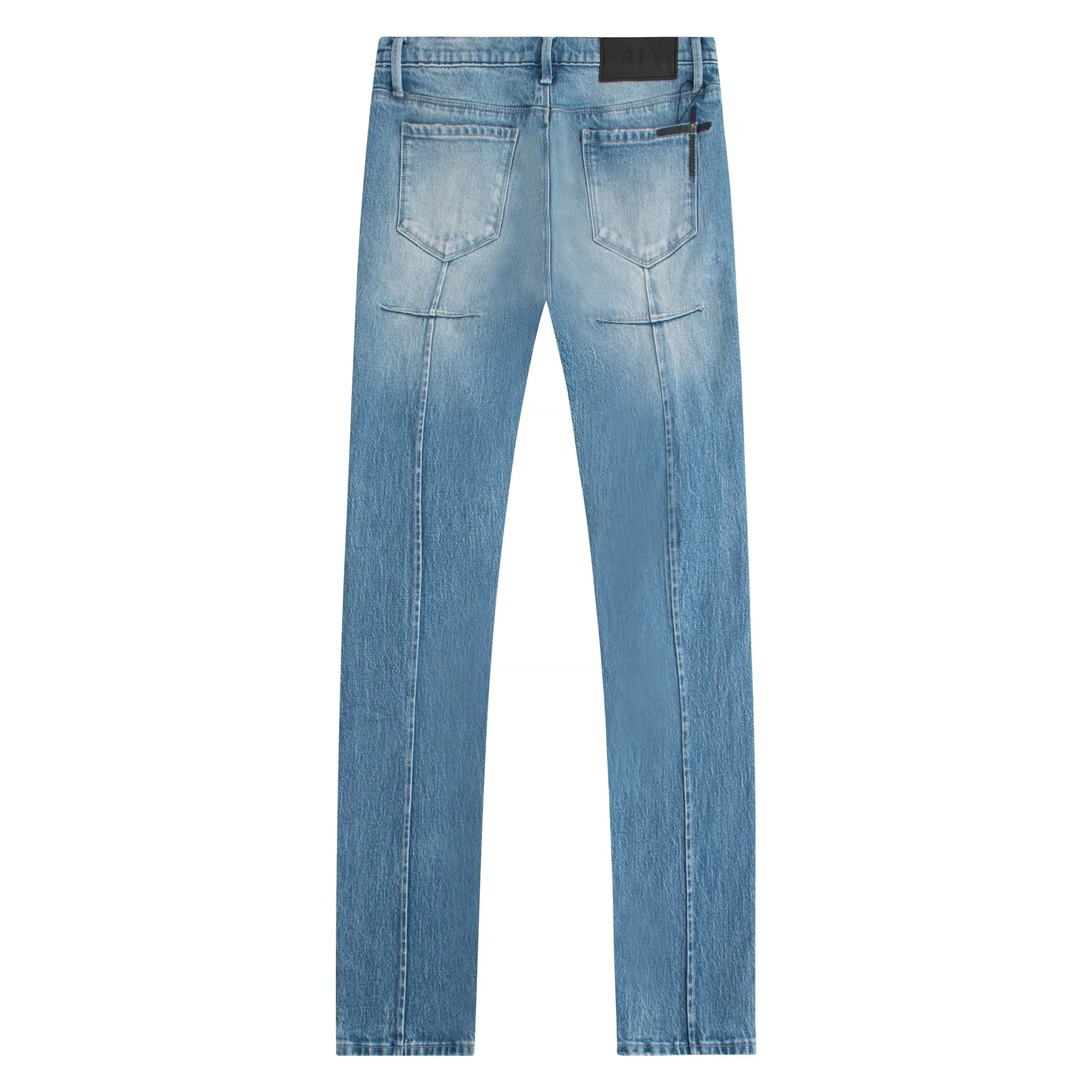 Clayton Ripped Medium Blue Denim - Image 5