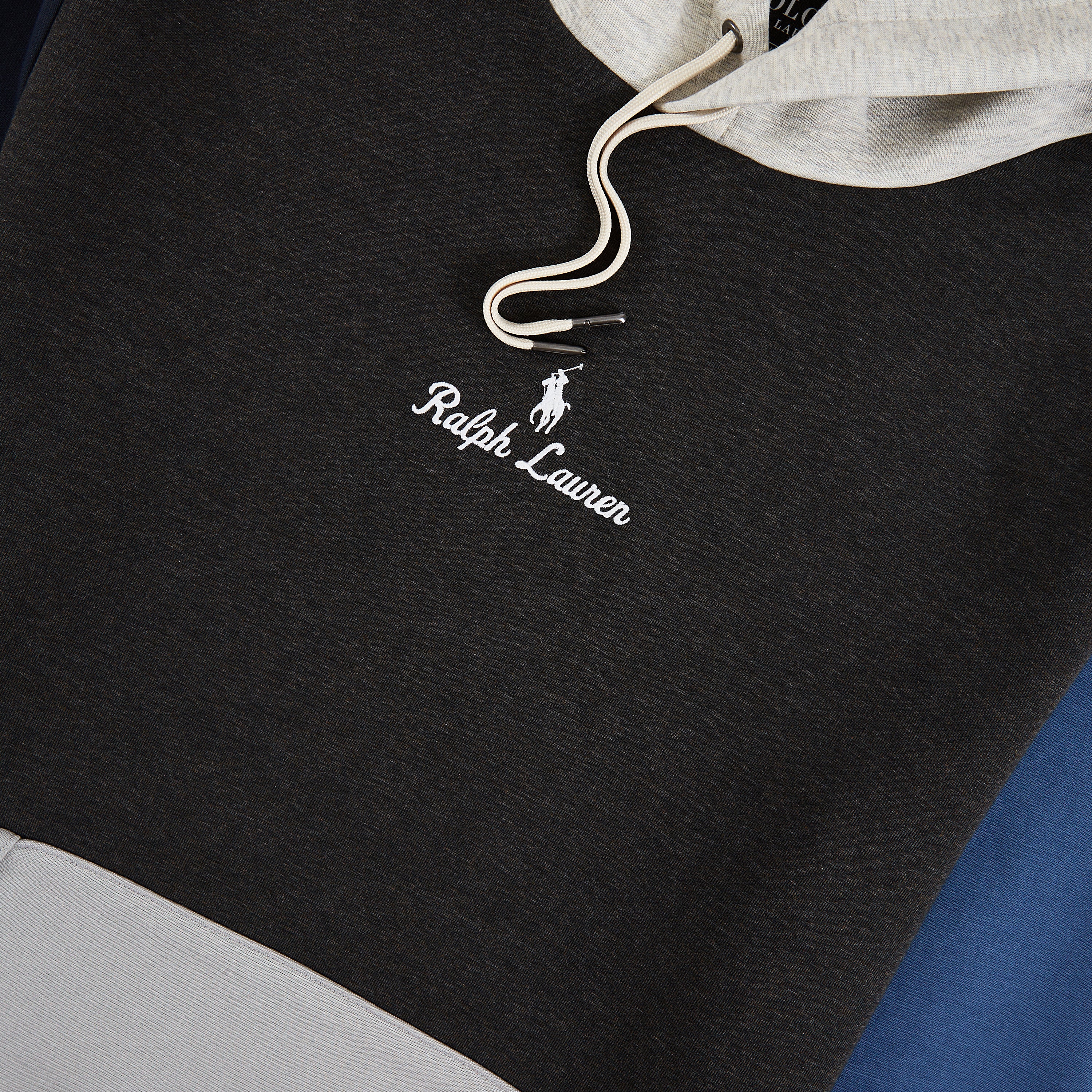 Color Block Hoodie | Dark Charcoal/Heather/Multi - Image 4