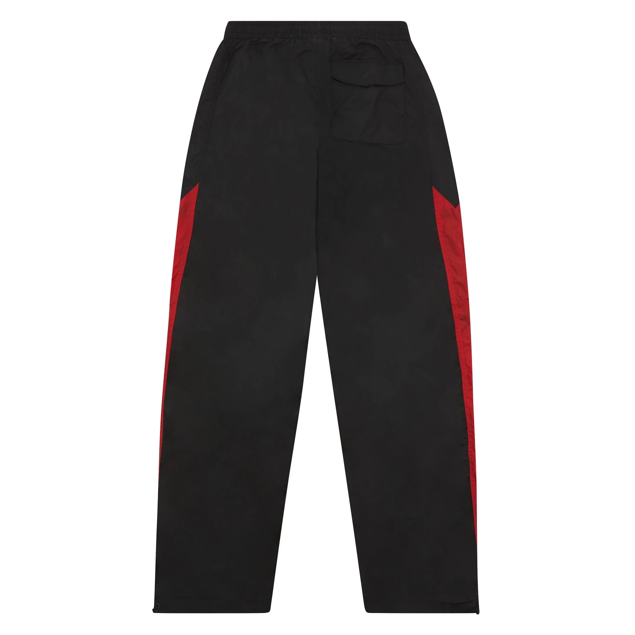 Color Blocked Trackpant | Black/Red - Image 4